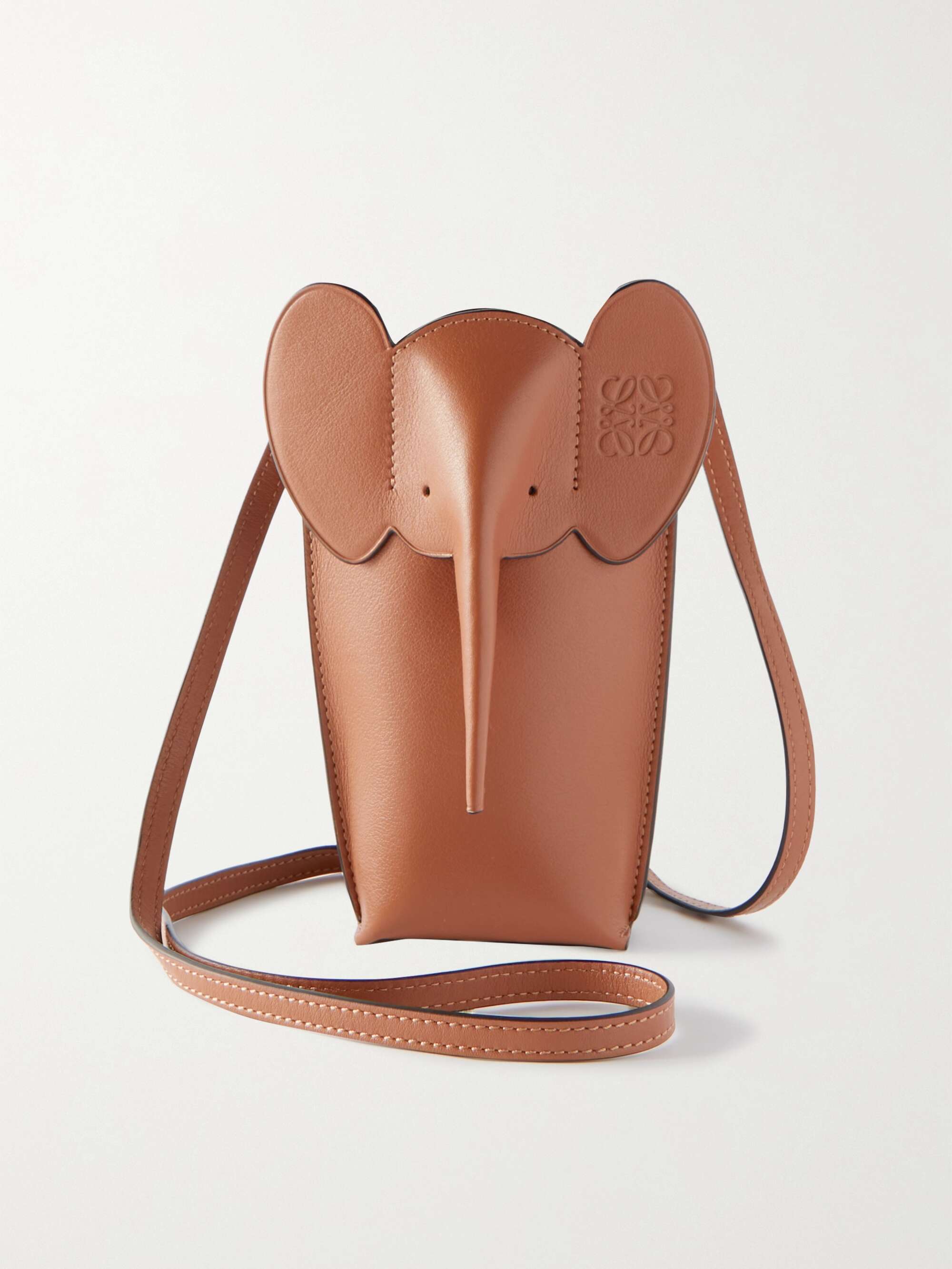 LOEWE + Paula's Ibiza Elephant Pocket leather shoulder bag