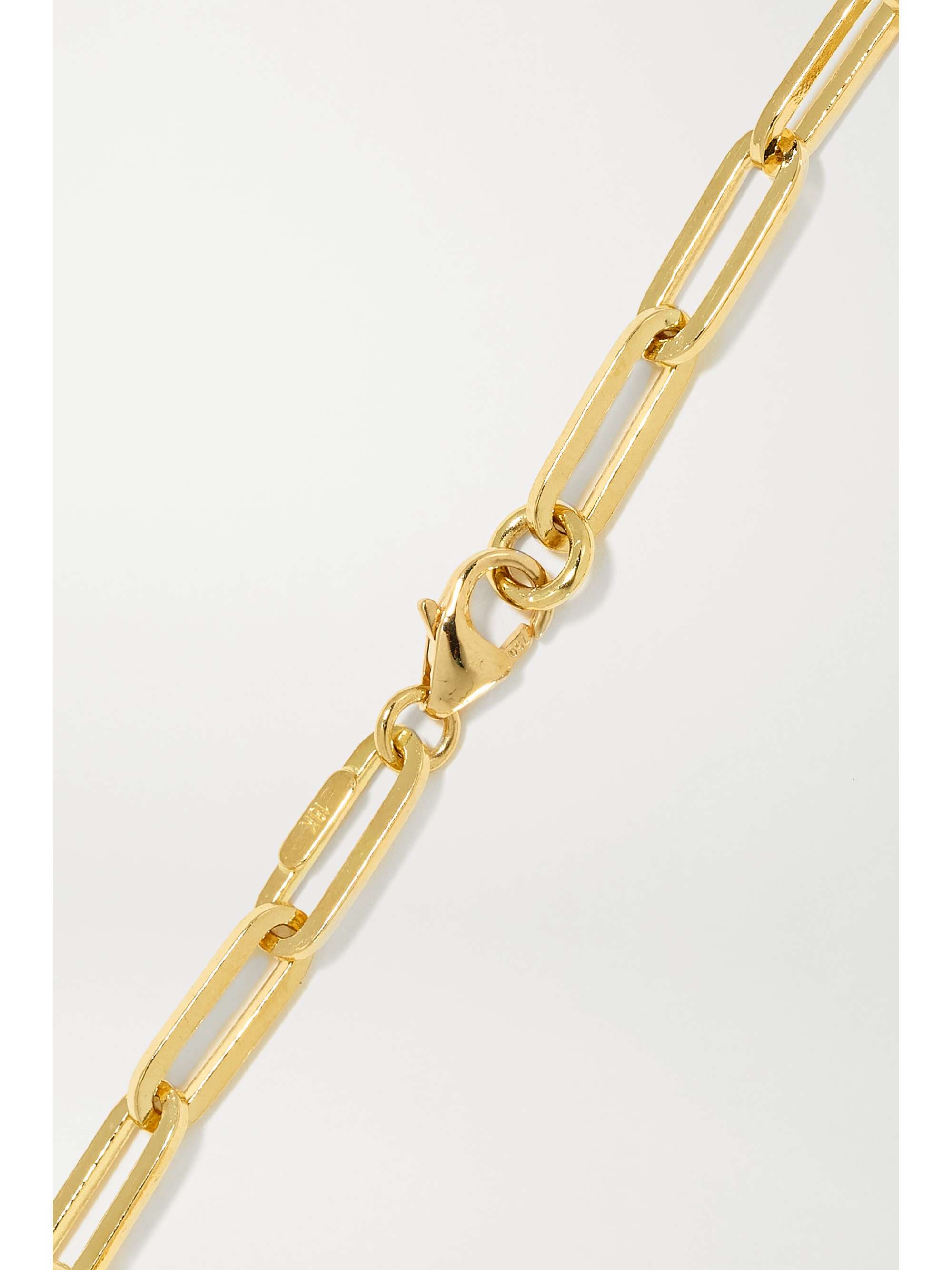 FOUNDRAE Amate 18-karat gold diamond bracelet