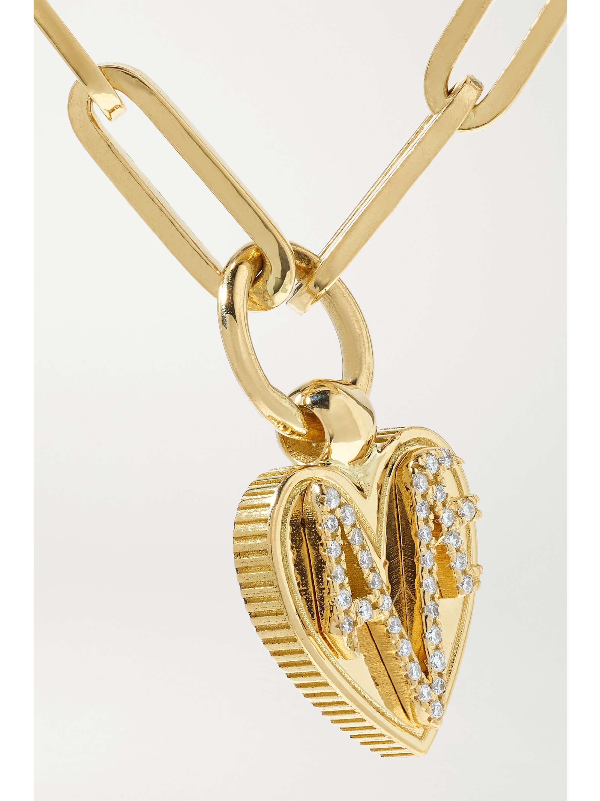 FOUNDRAE Amate 18-karat gold diamond bracelet