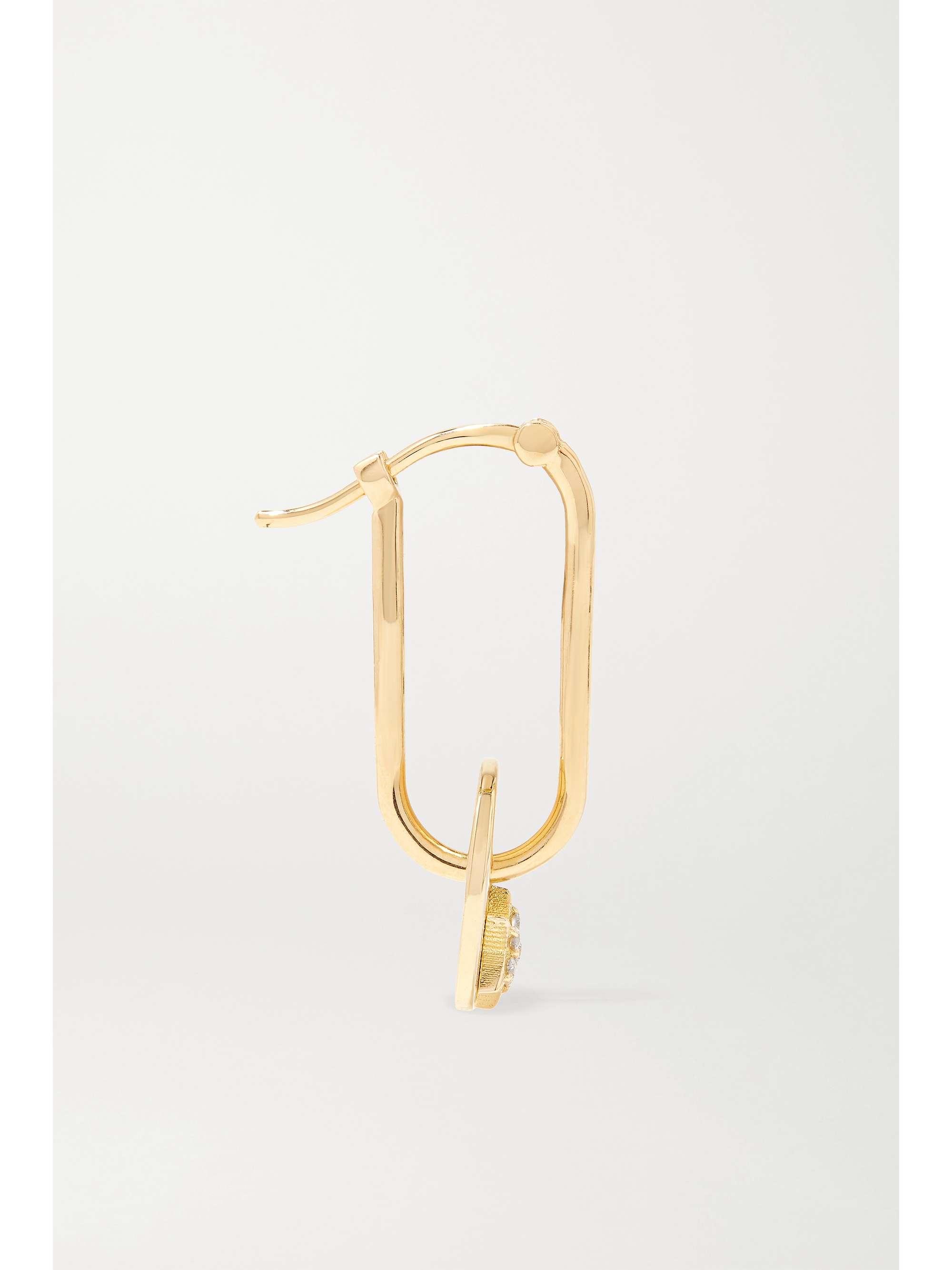 FOUNDRAE 18-karat gold diamond earring