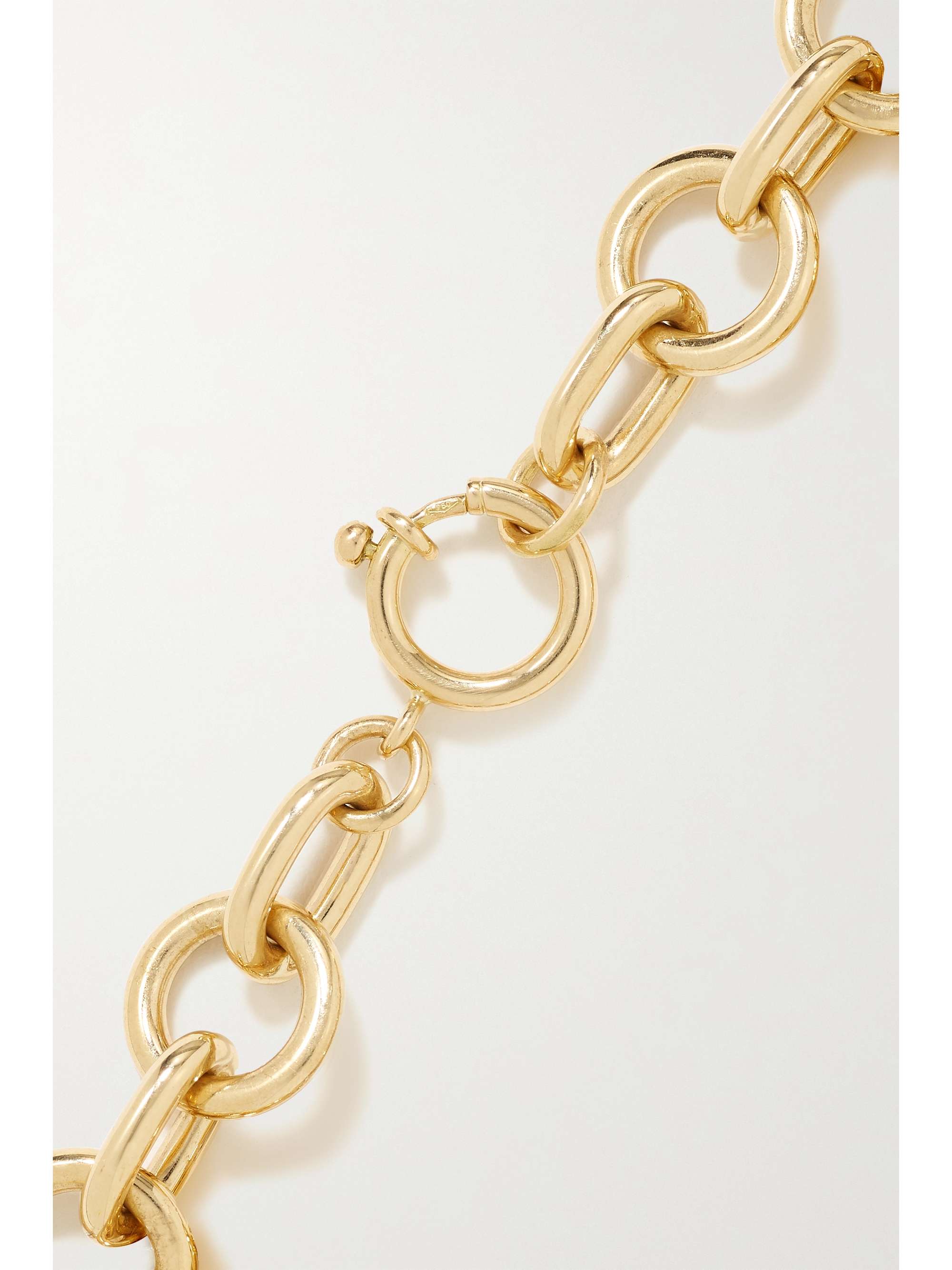 FOUNDRAE 18-karat yellow and white gold diamond bracelet