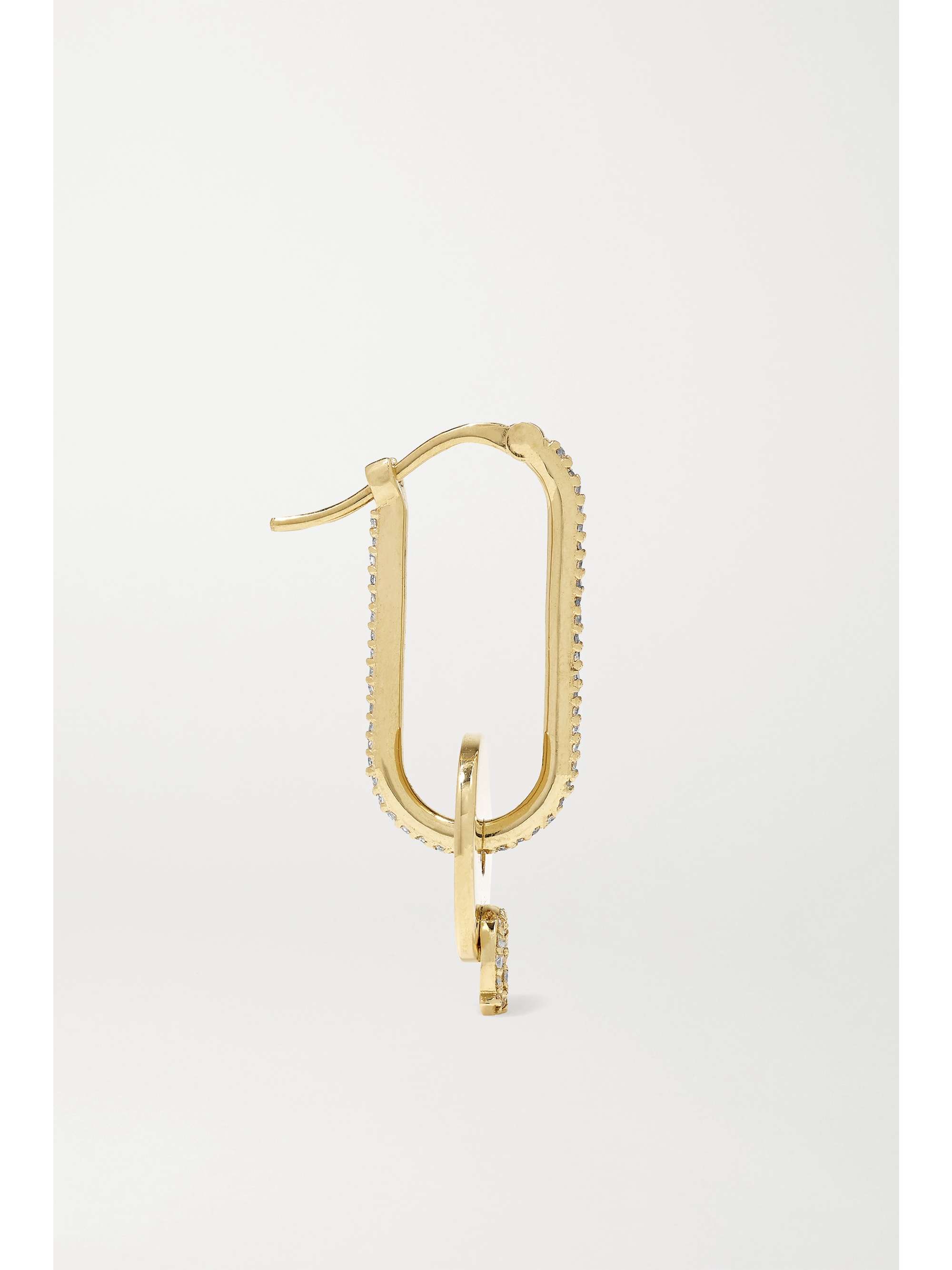 FOUNDRAE 18-karat gold diamond earring
