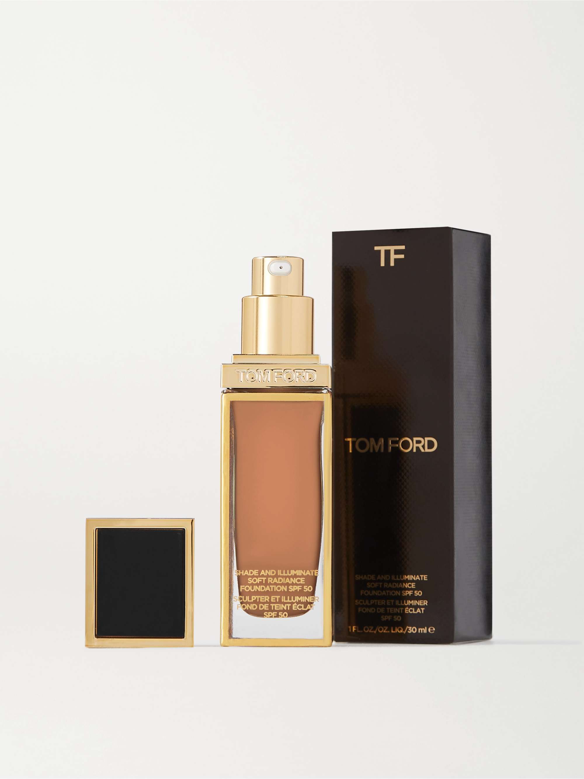 TOM FORD BEAUTY Fond de teint éclat Shade and Illuminate SPF 50, 8.2 Warm Honey, 30 ml