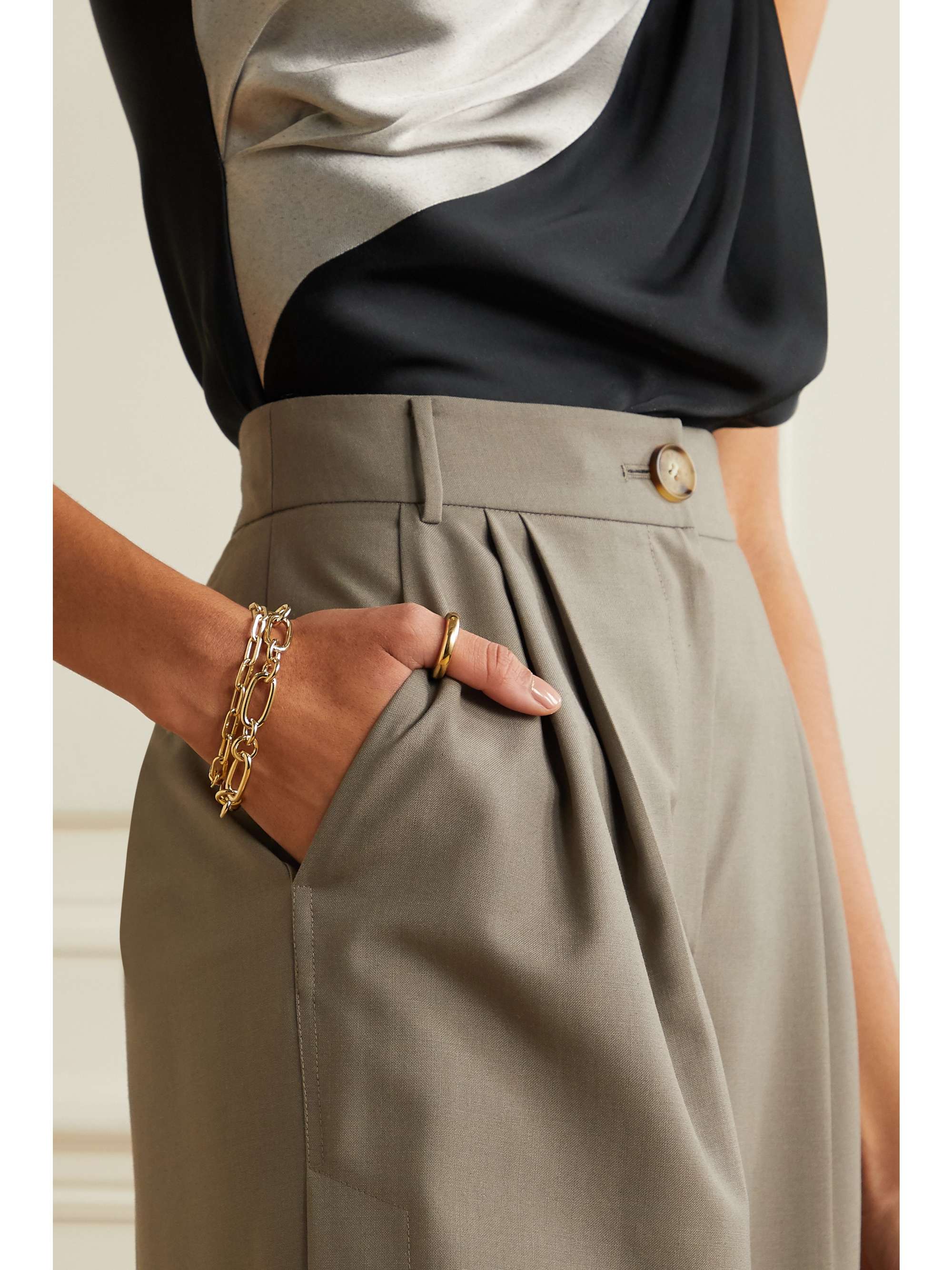 LAURA LOMBARDI Rafaella gold-plated bracelet