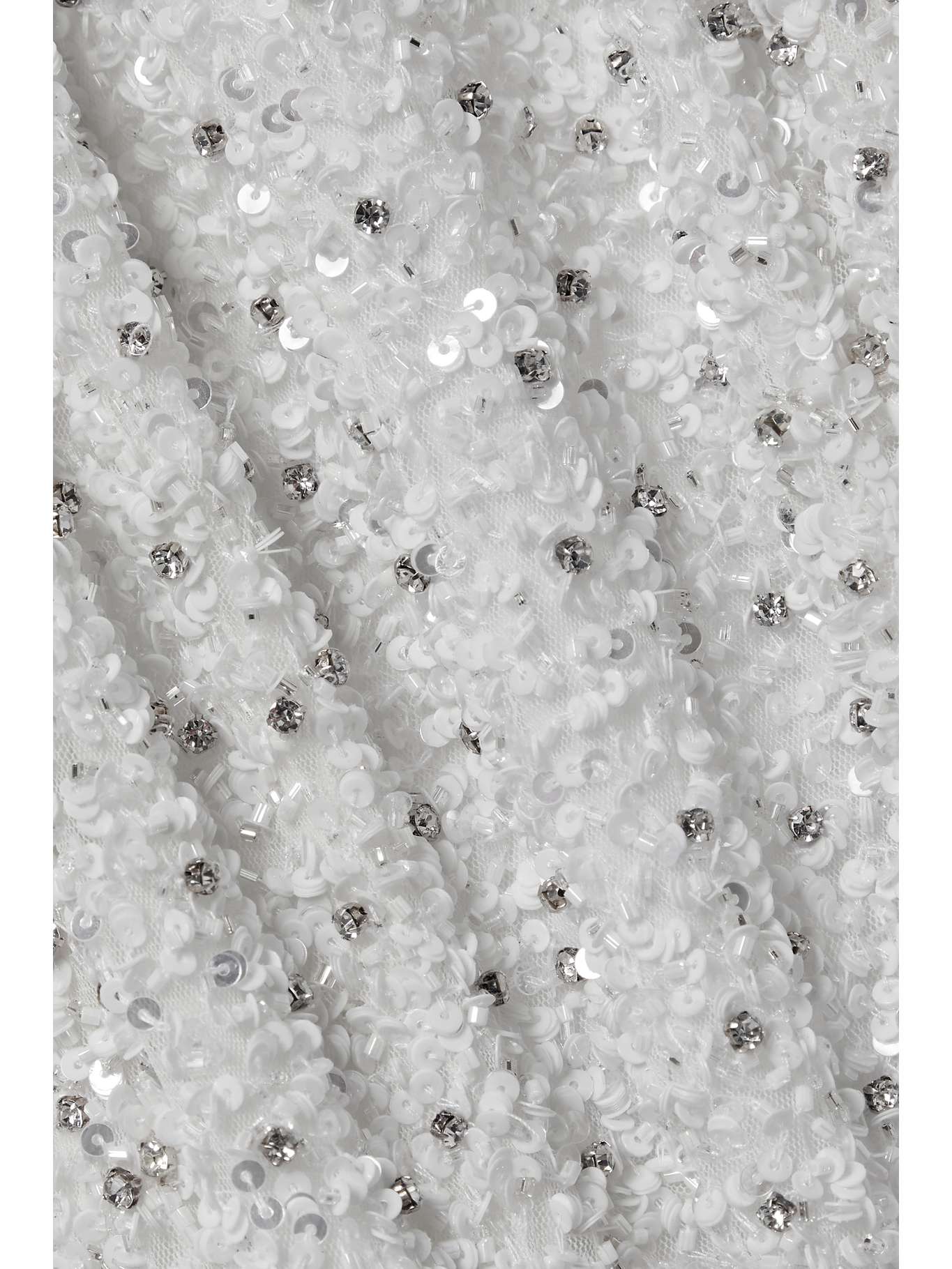 retrofête olivia embellished tulle halterneck gown