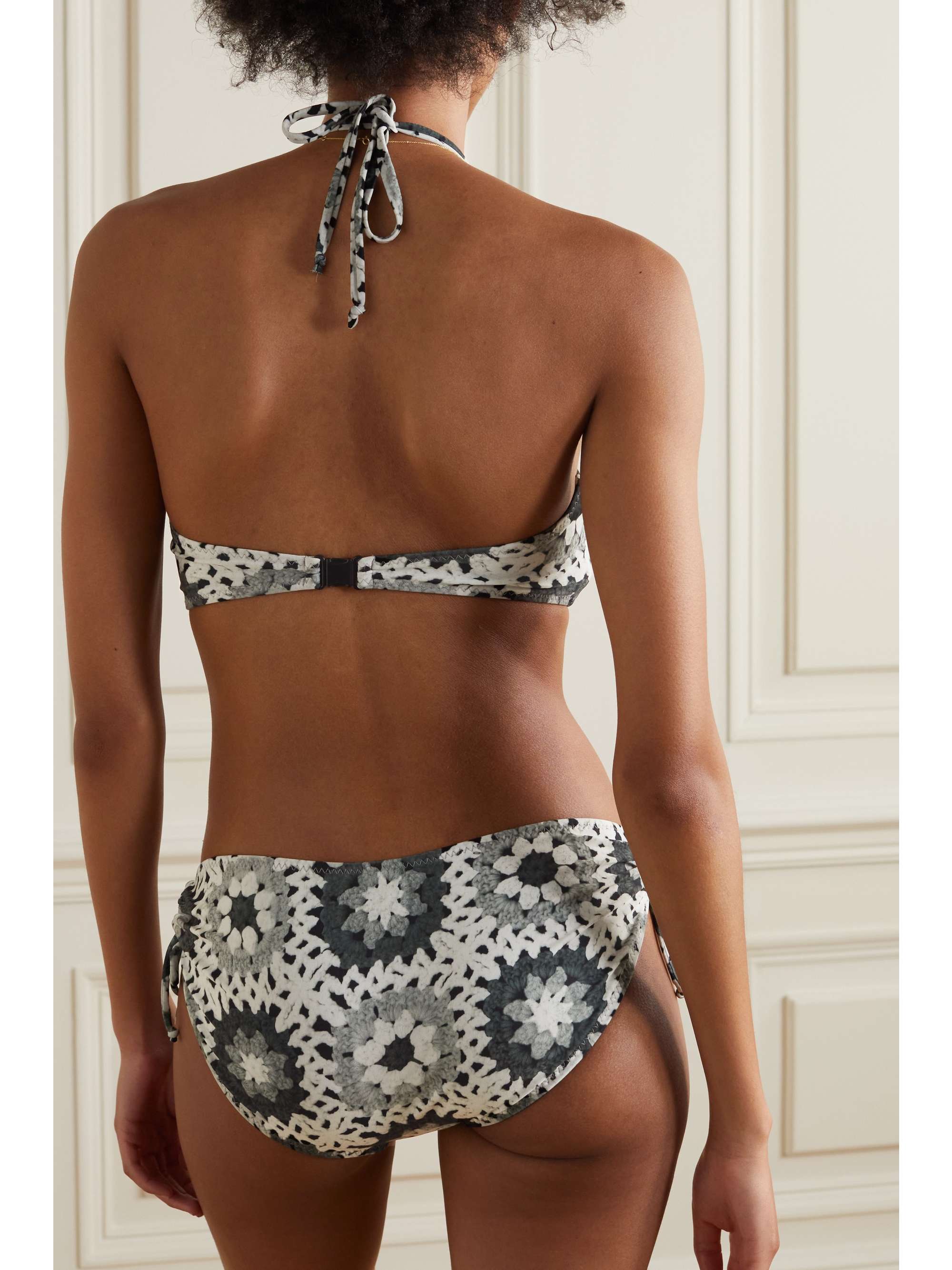 NORMA KAMALI Jason printed bikini briefs
