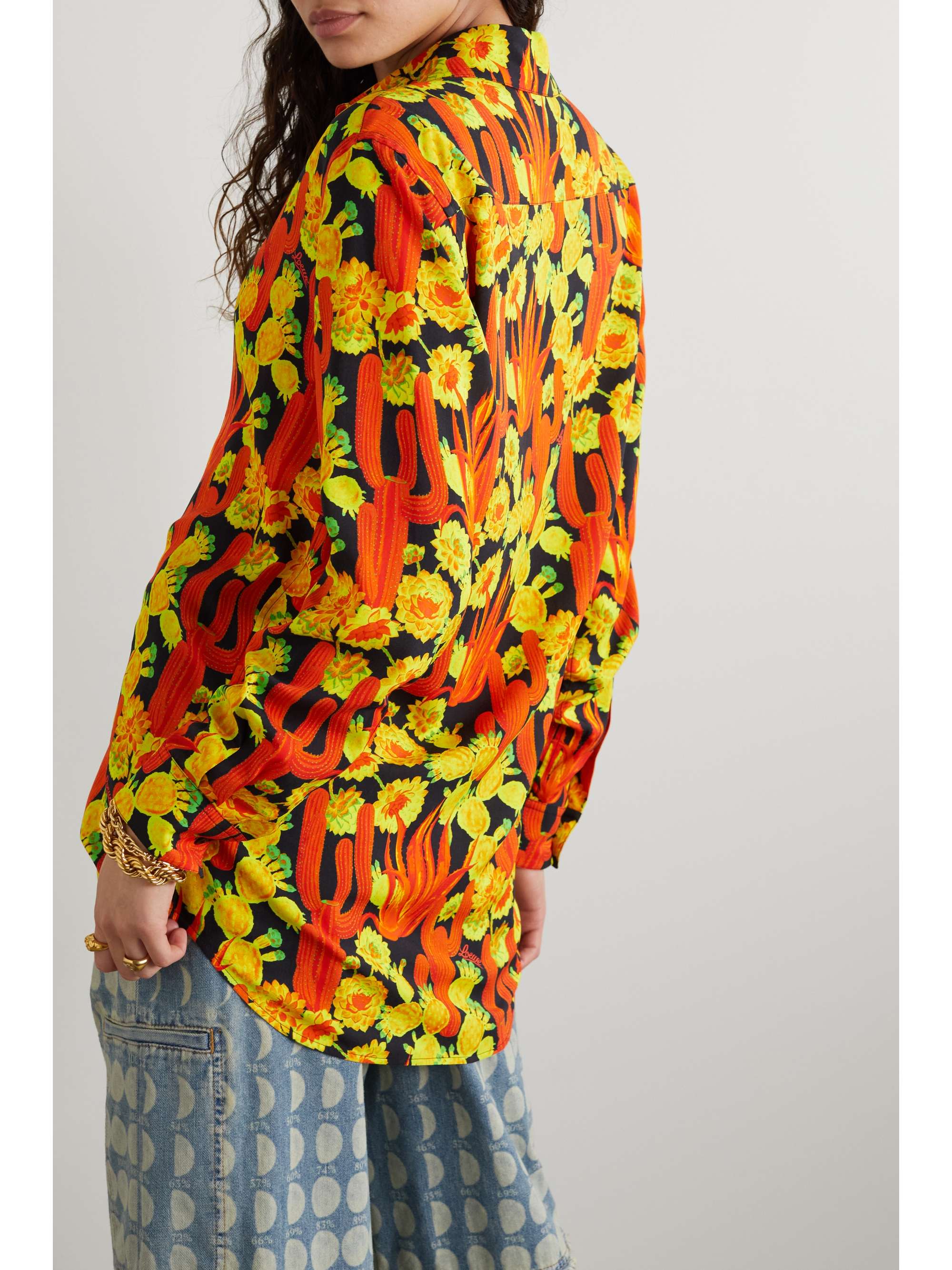 LOEWE + Paula's Ibiza printed woven shirt