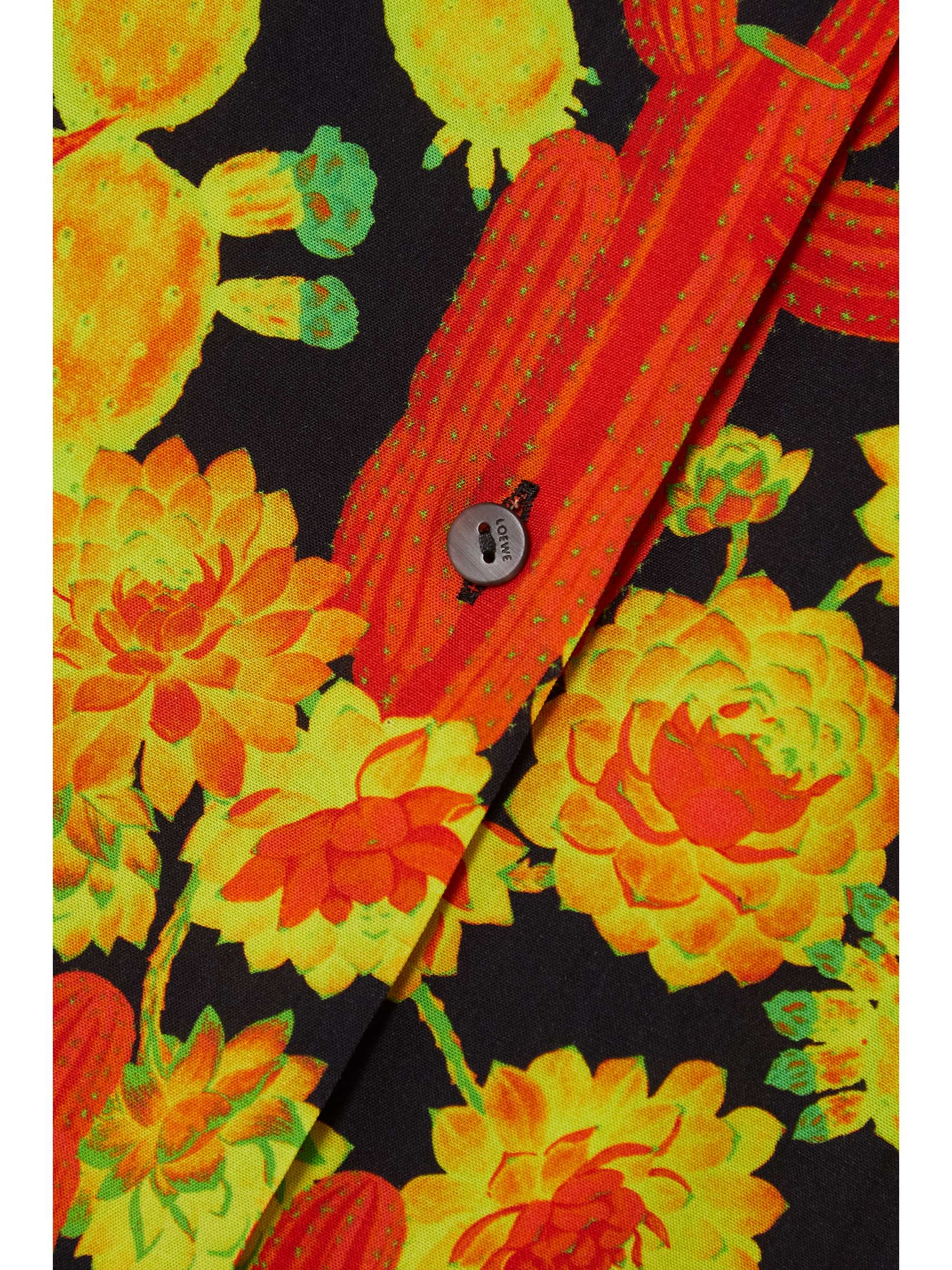LOEWE + Paula's Ibiza printed woven shirt