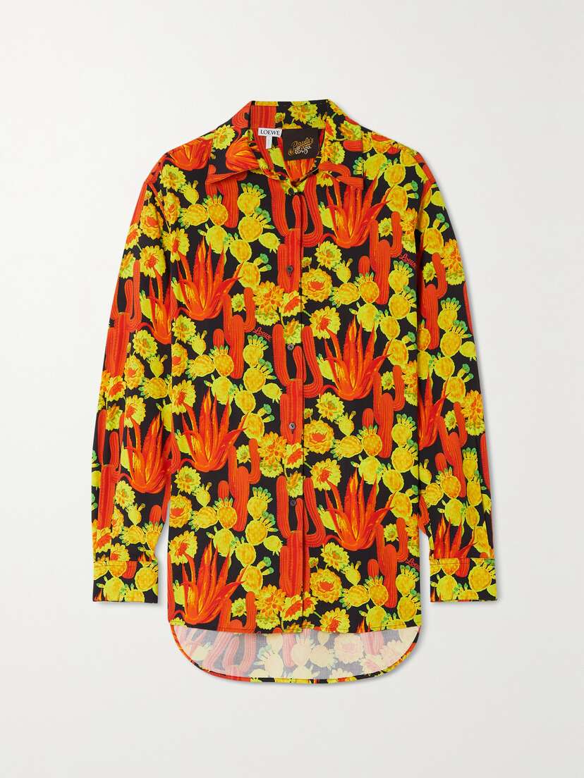 Loewe — + Paula's Ibiza printed woven shirt