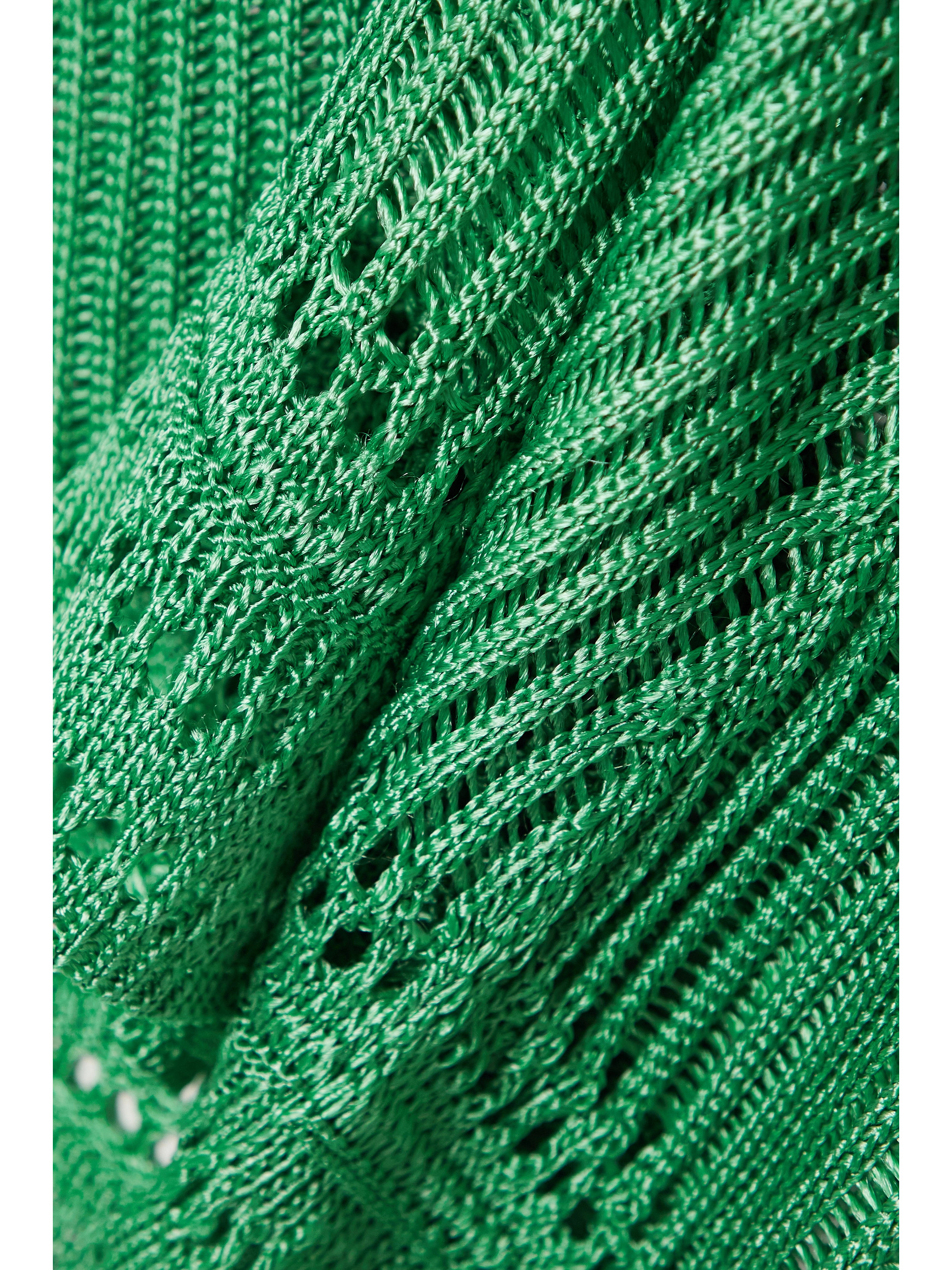 Loewe + Paula's Ibiza crochet-knit midi dress