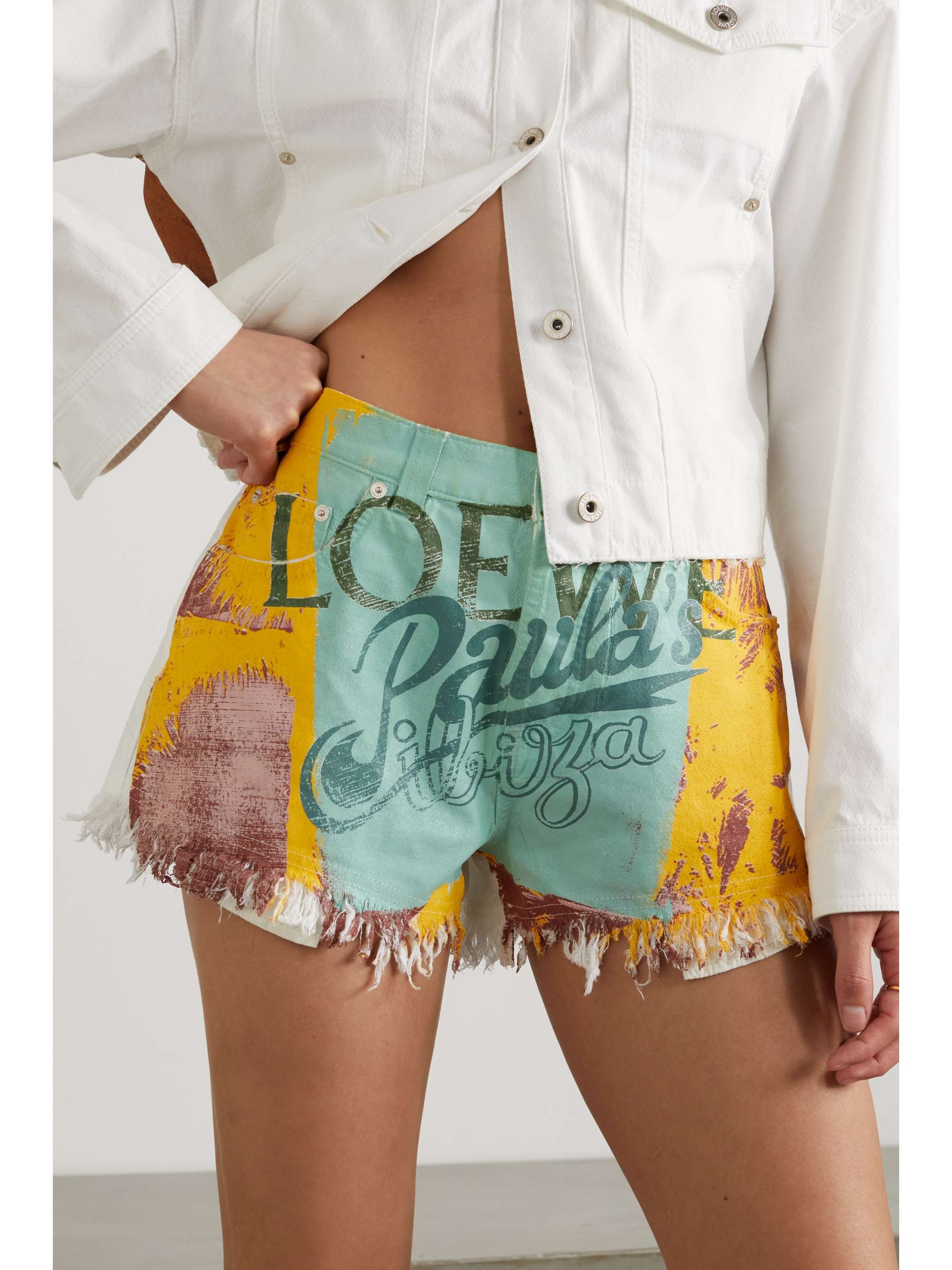 Quần short denim