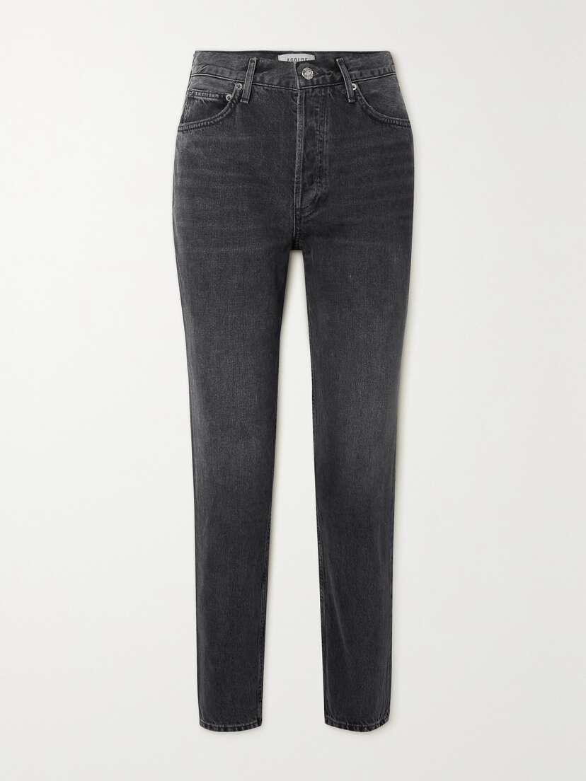 AGOLDE Fen High-rise Straight-leg Organic Jeans