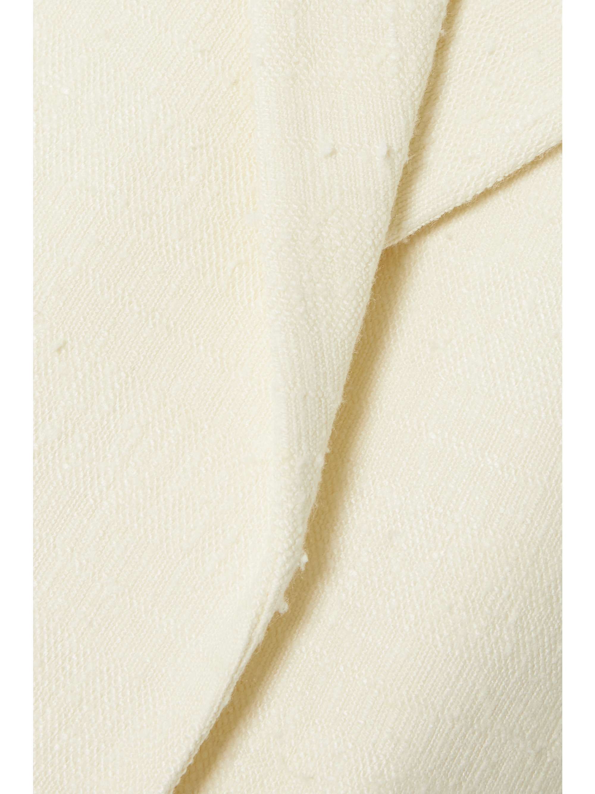 CHLOÉ Fringed textured-silk blazer