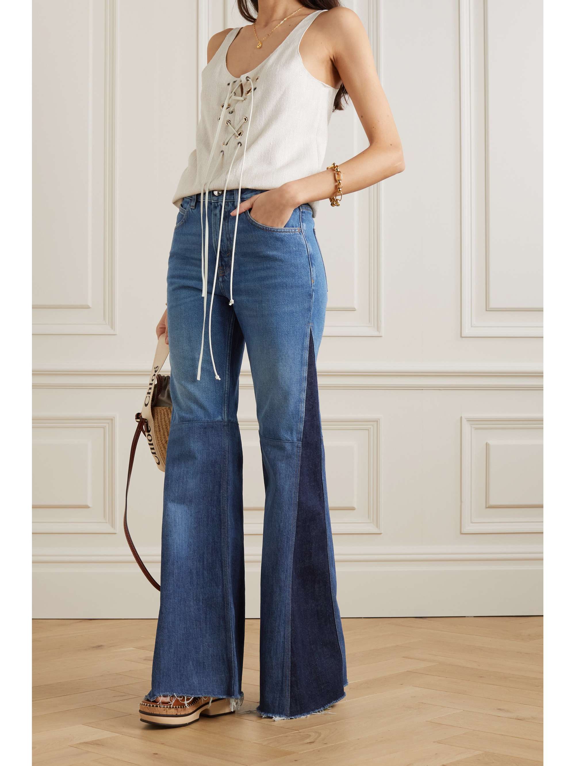 express bell flare jeans