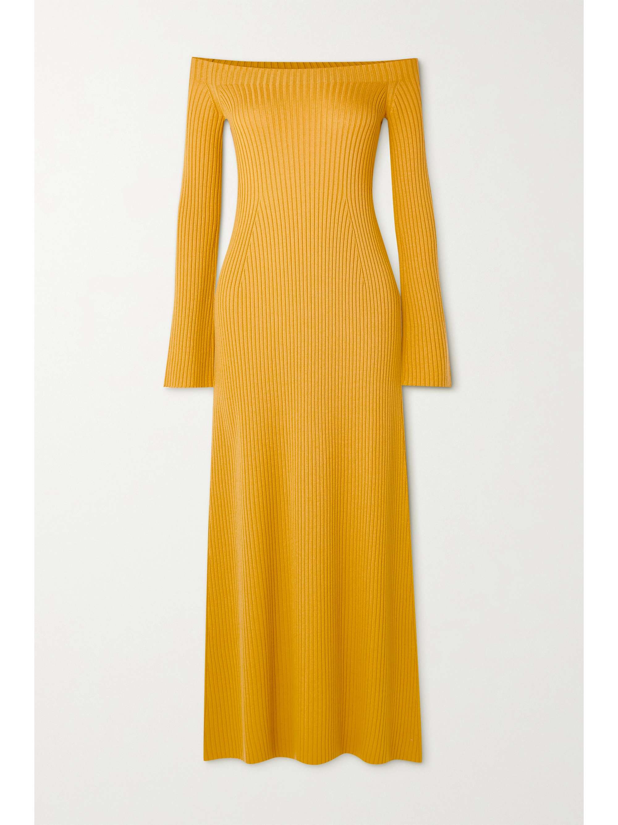 cashmere-blend maxi dress 