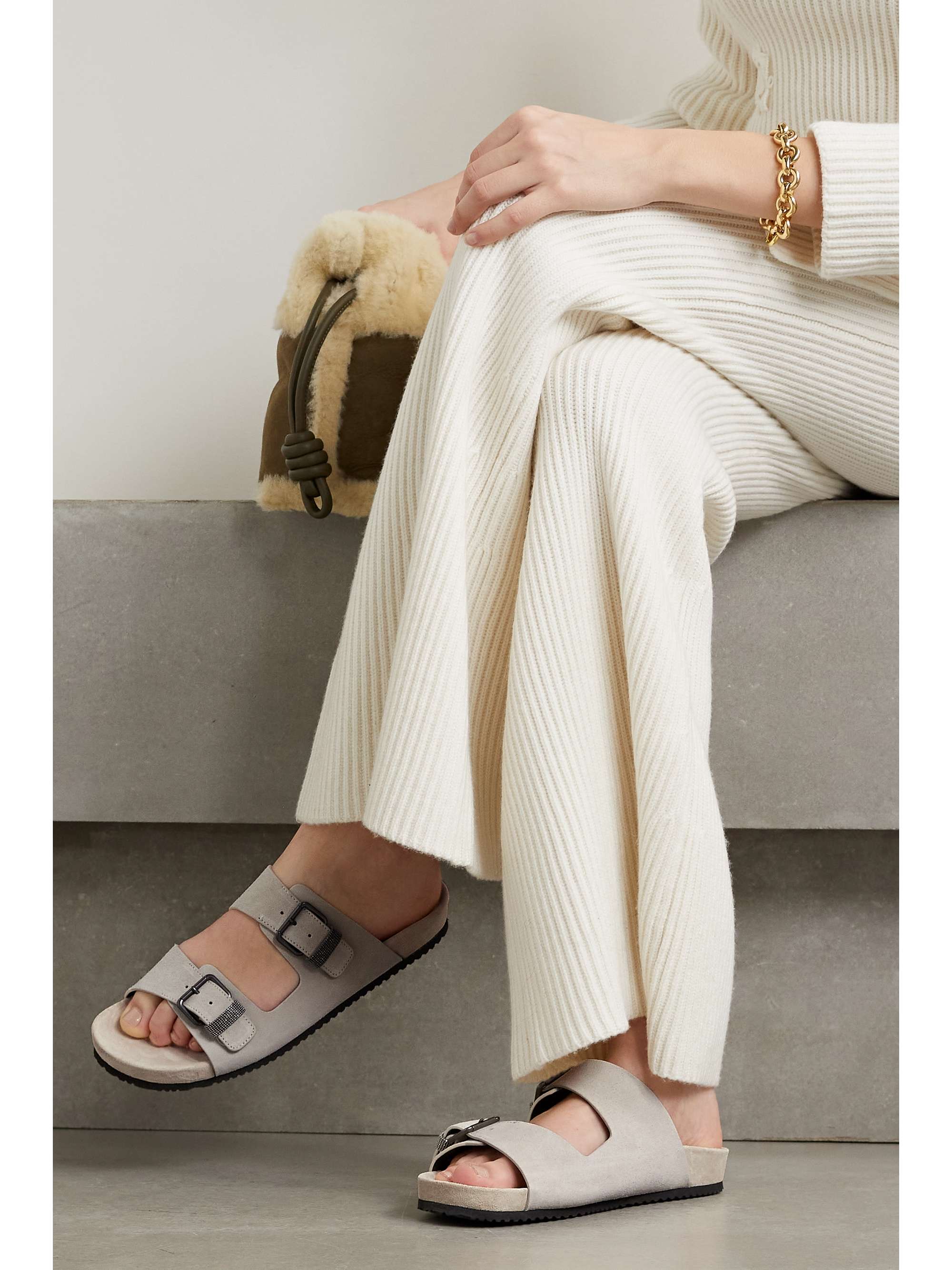 Sandal 2 quai - Sandal của Brunello Cucinelli 