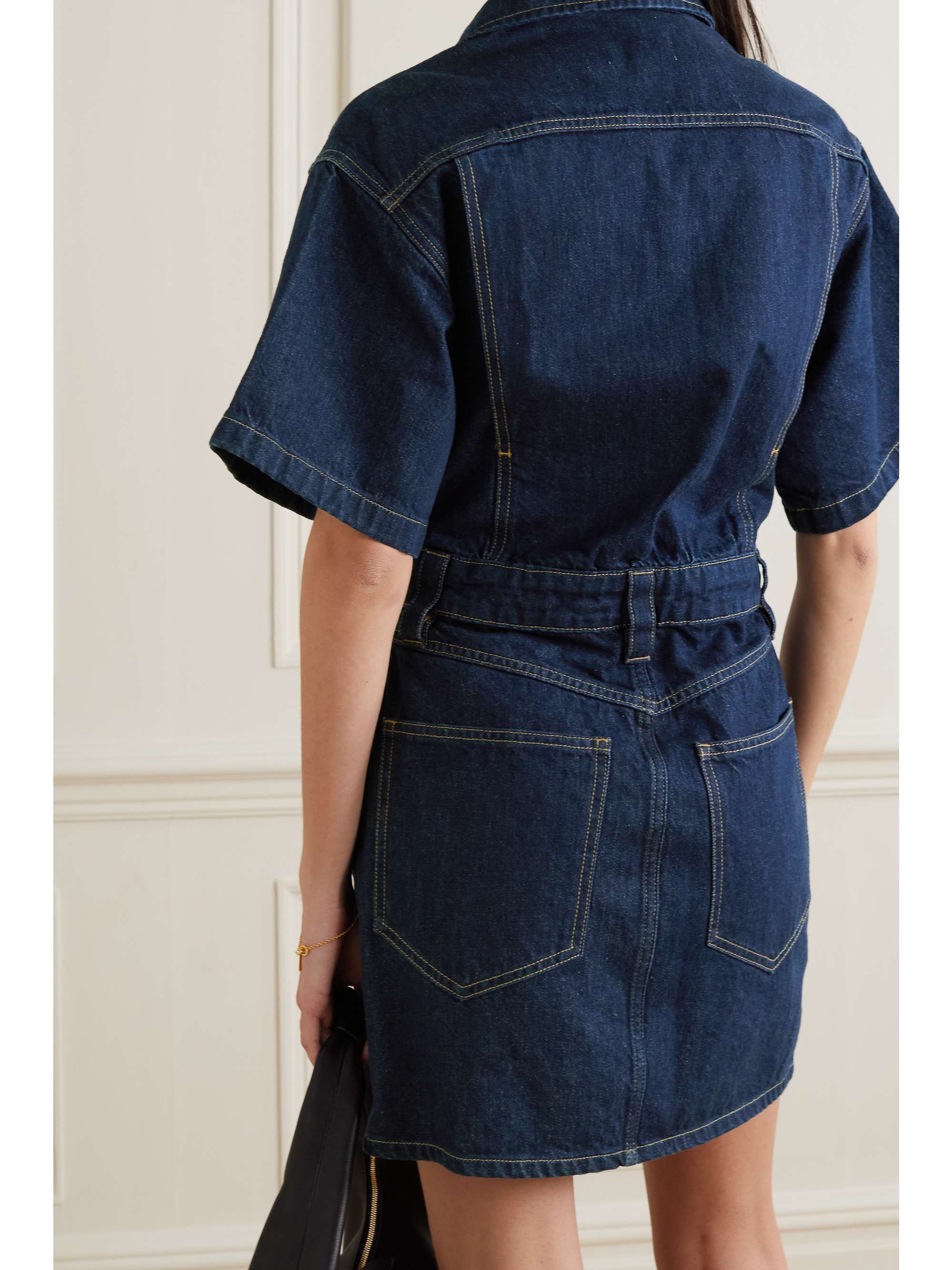 net a porter denim dress