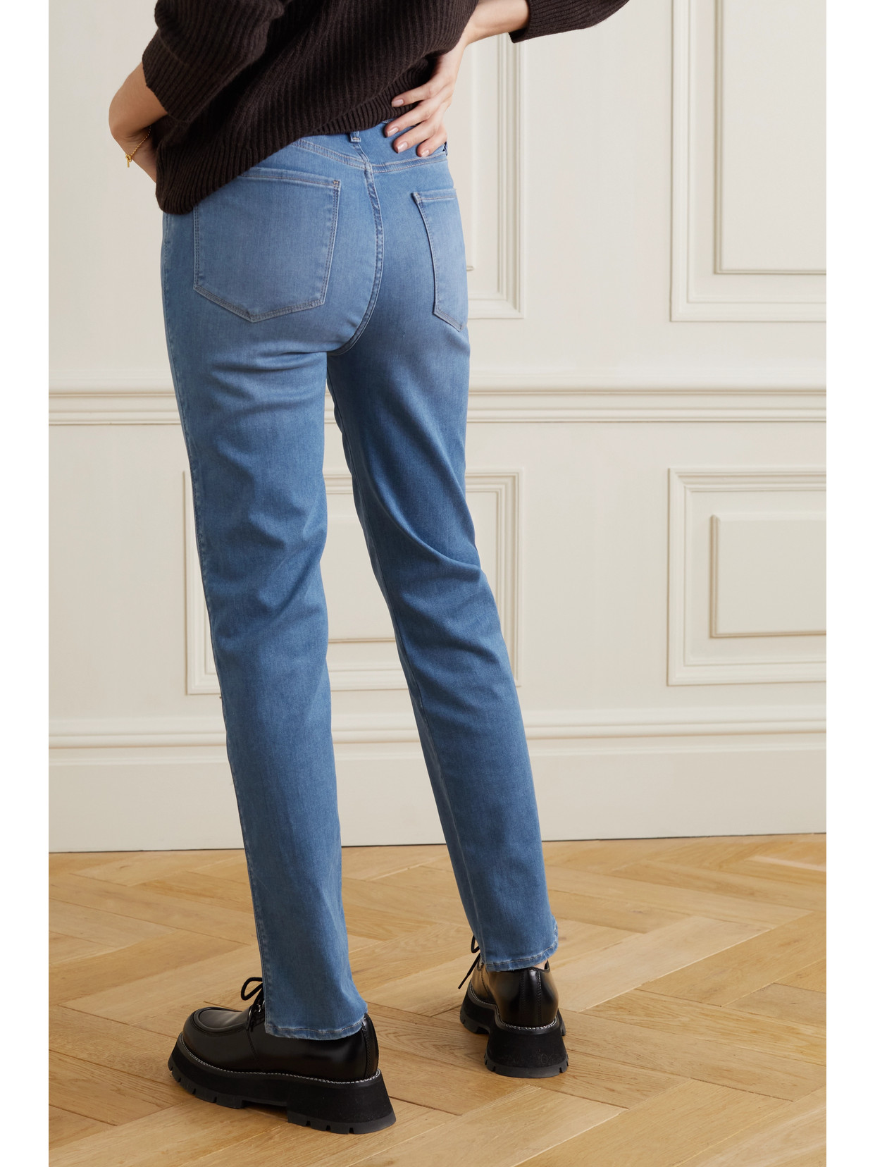 Le Sylvie High-Rise Slim-Leg Jeans