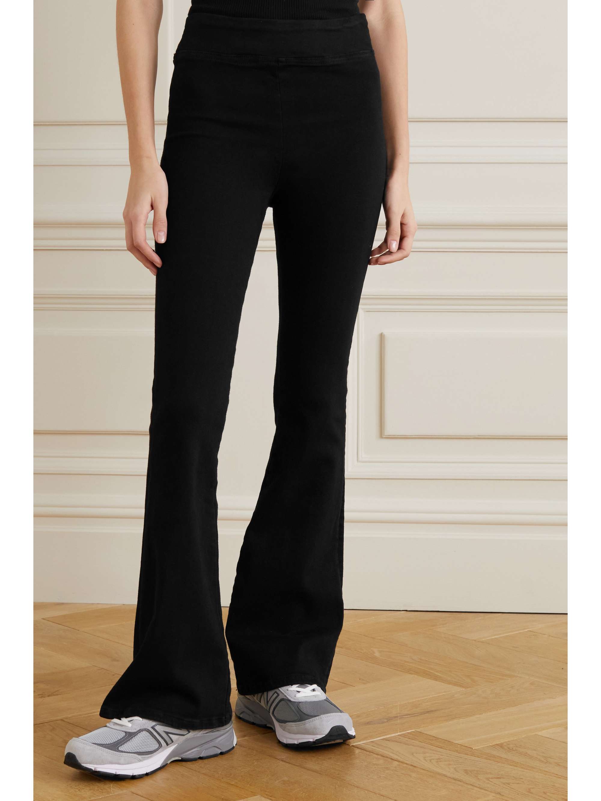 FRAME The Jetset high-rise flared jeans | NET-A-PORTER