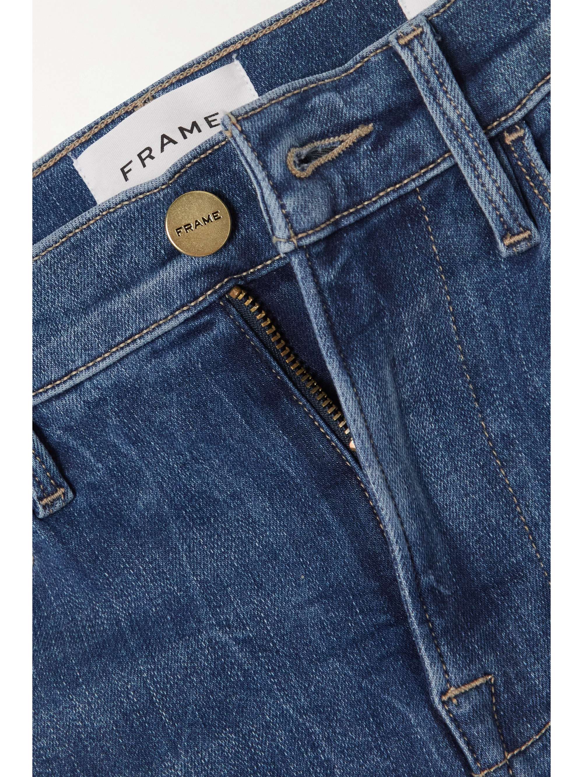 Mid denim Le High skinny jeans | FRAME 