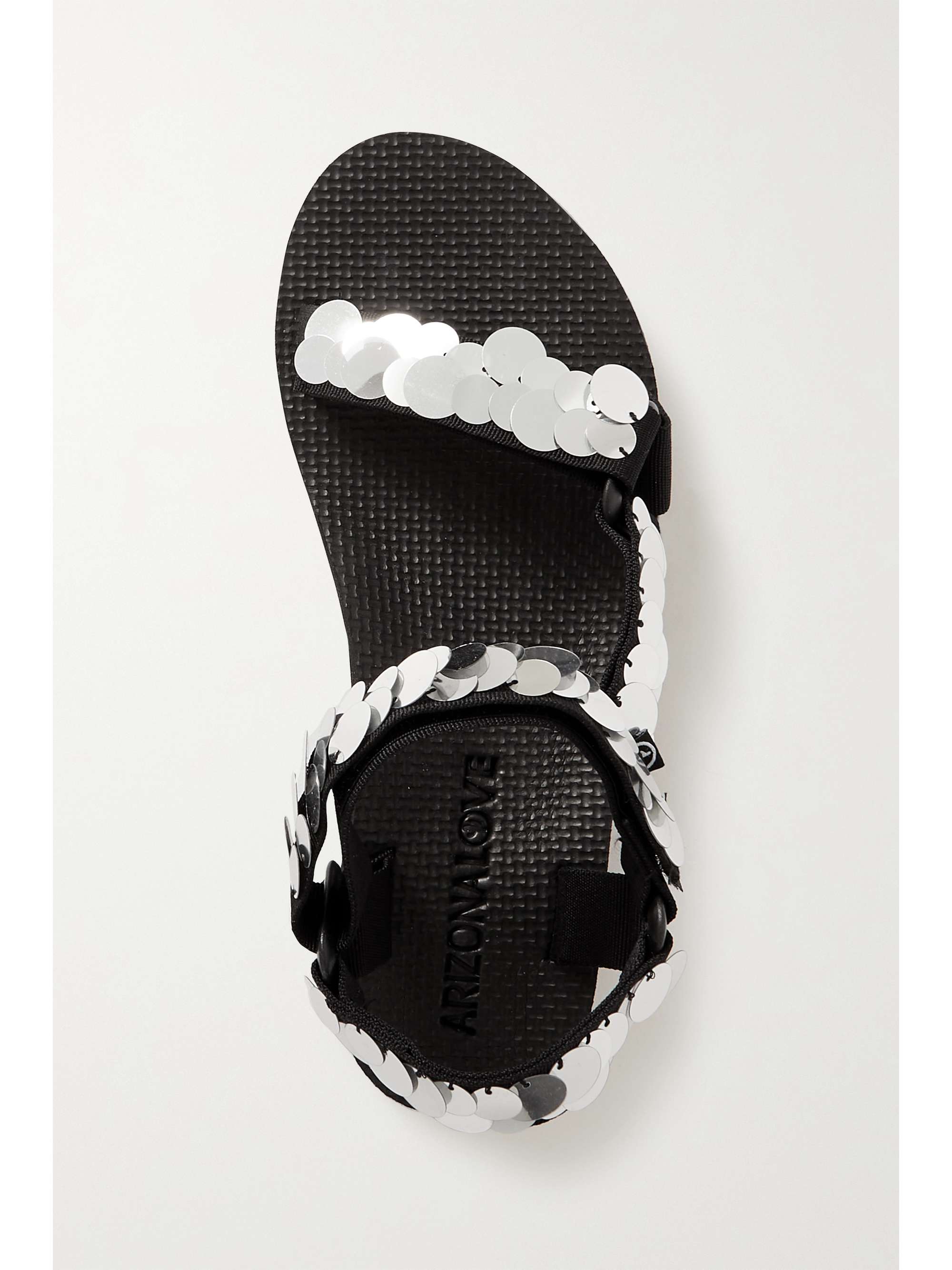 ARIZONA LOVE Trekky Sandalen aus recyceltem Canvas mit Verzierungen
