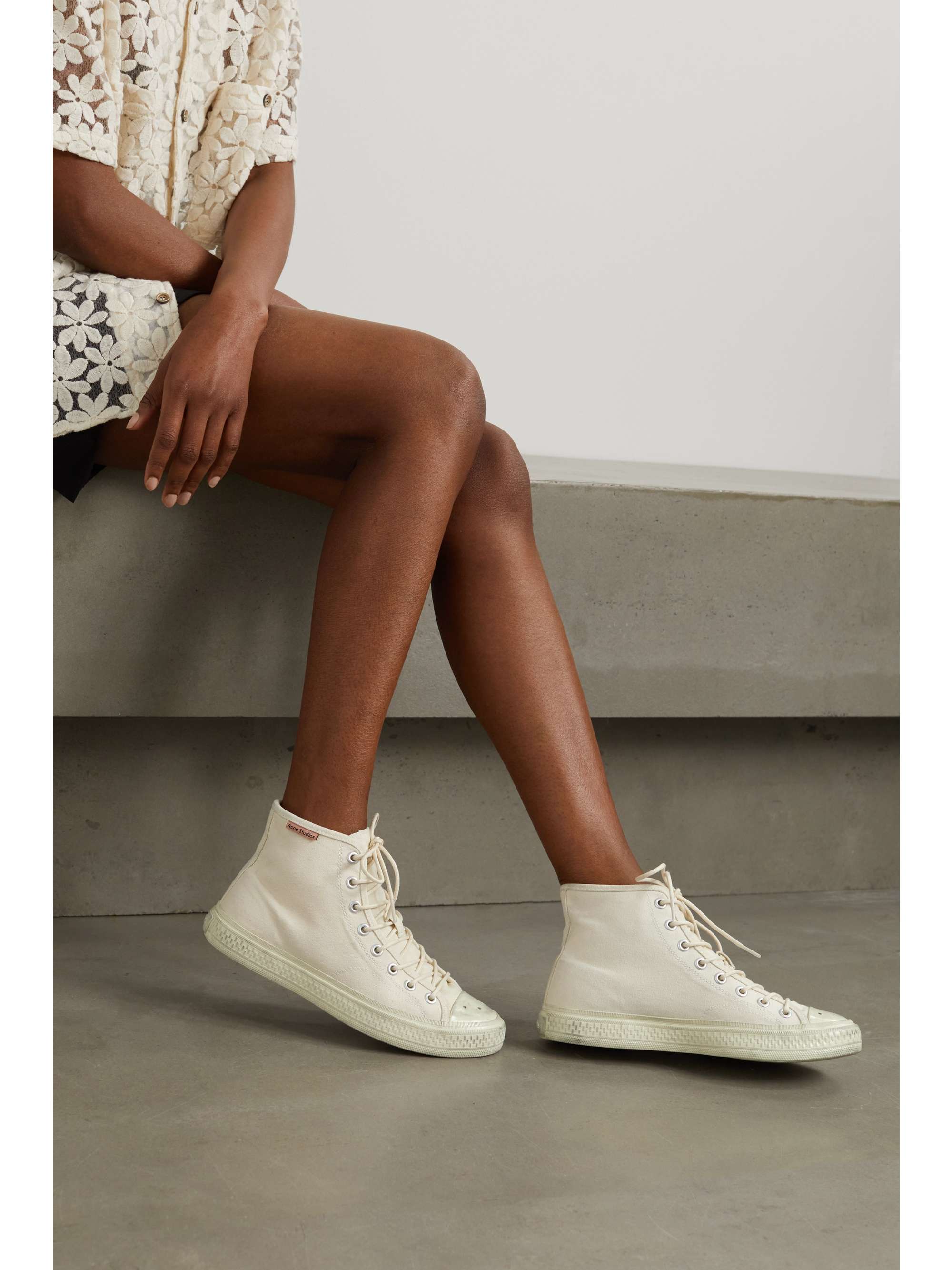 acne studios sneakers white