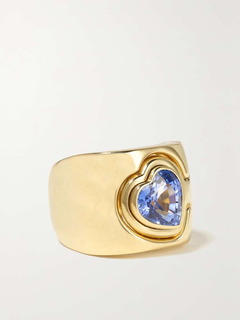 Retrouvaí 14-karat Gold Sapphire Ring