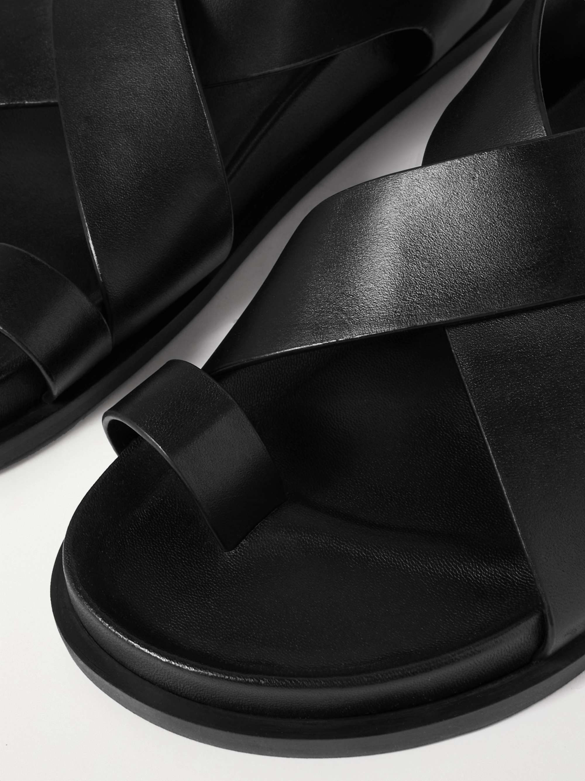 A.EMERY Jalen leather sandals | NET-A-PORTER