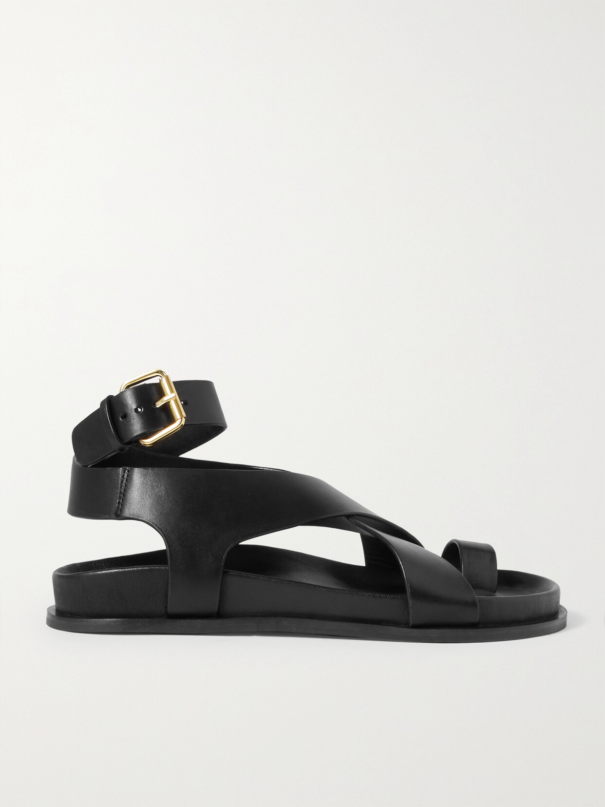 A.emery Jalen Leather Sandals In Black