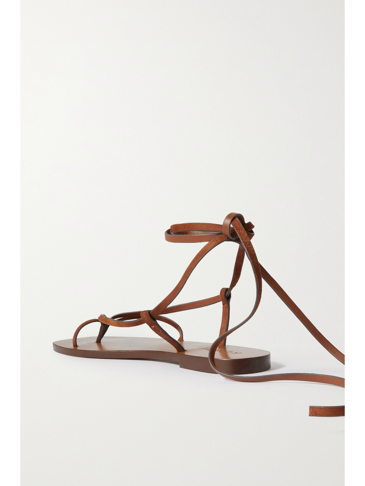 Shop A.emery Nolan Suede Sandals In Brown