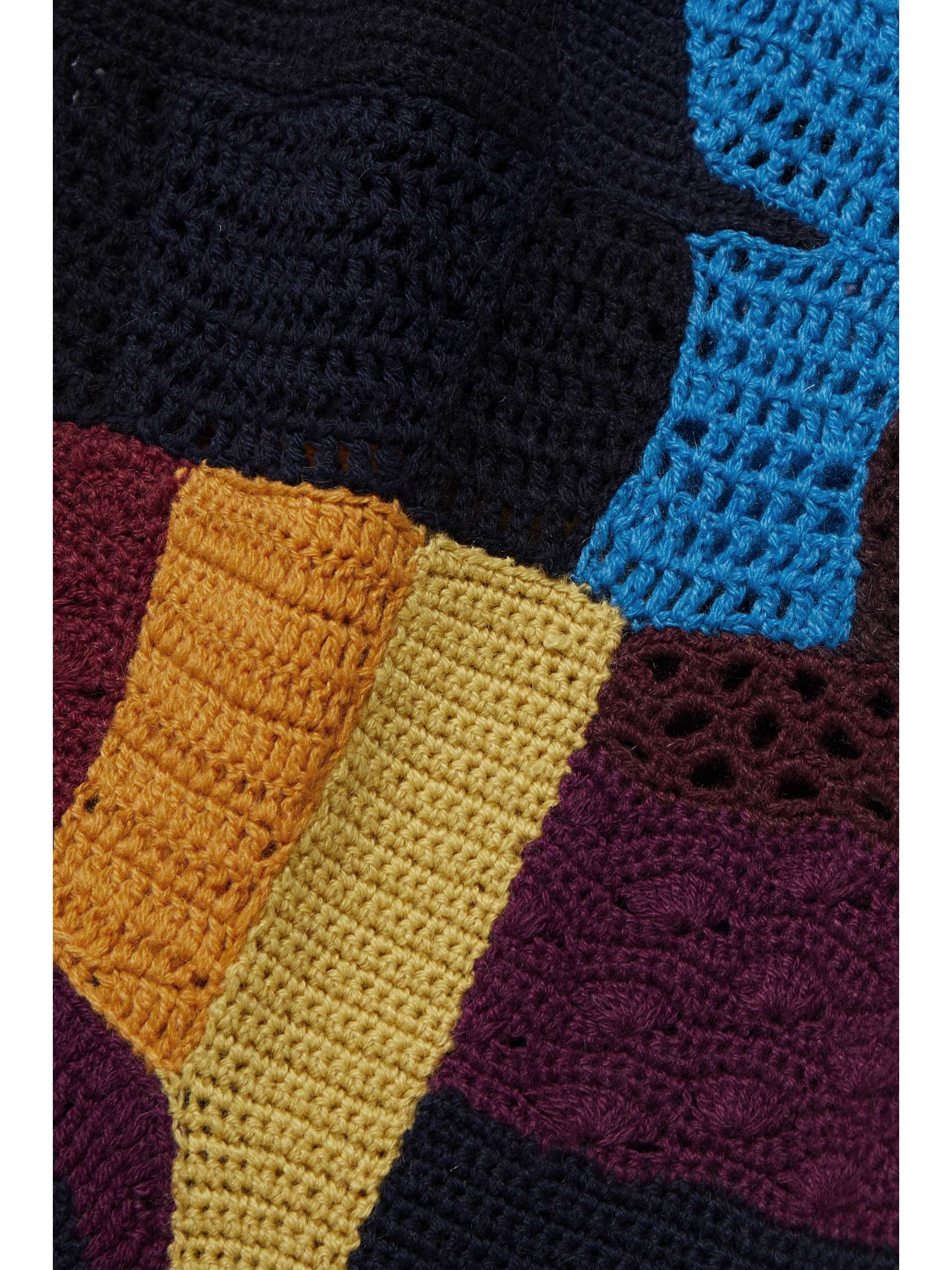 GABRIELA HEARST Simeon crocheted cashmere flared pants