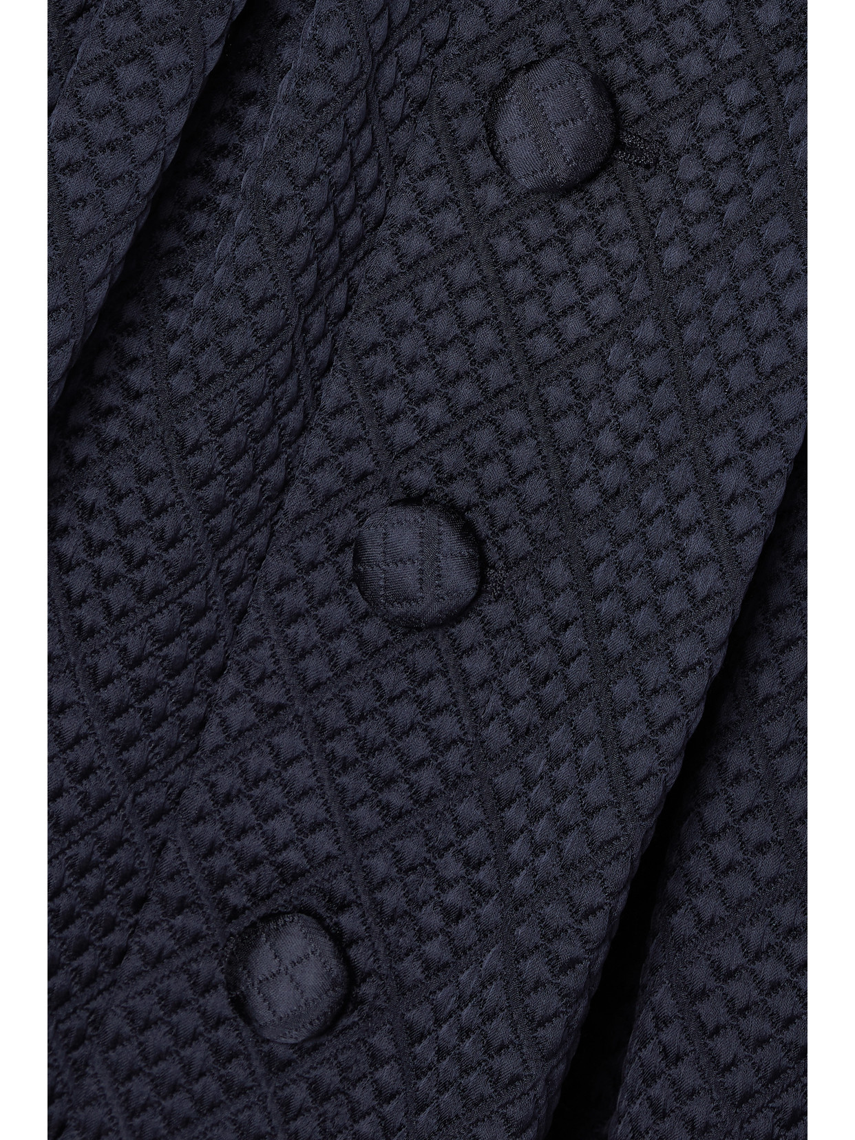 Matelassé Wool-Blend Midi