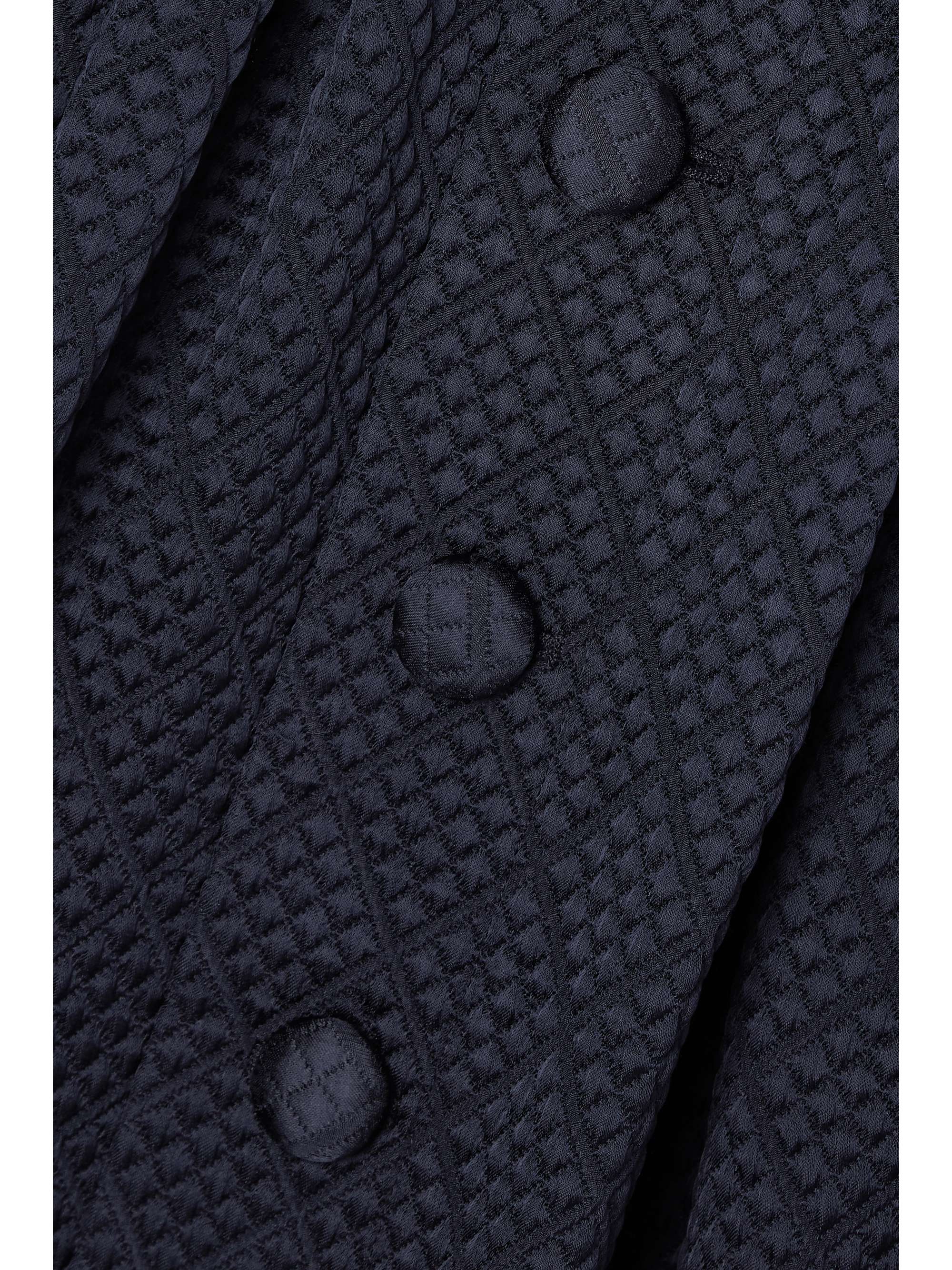 ADAM LIPPES Matelassé wool-blend midi skirt
