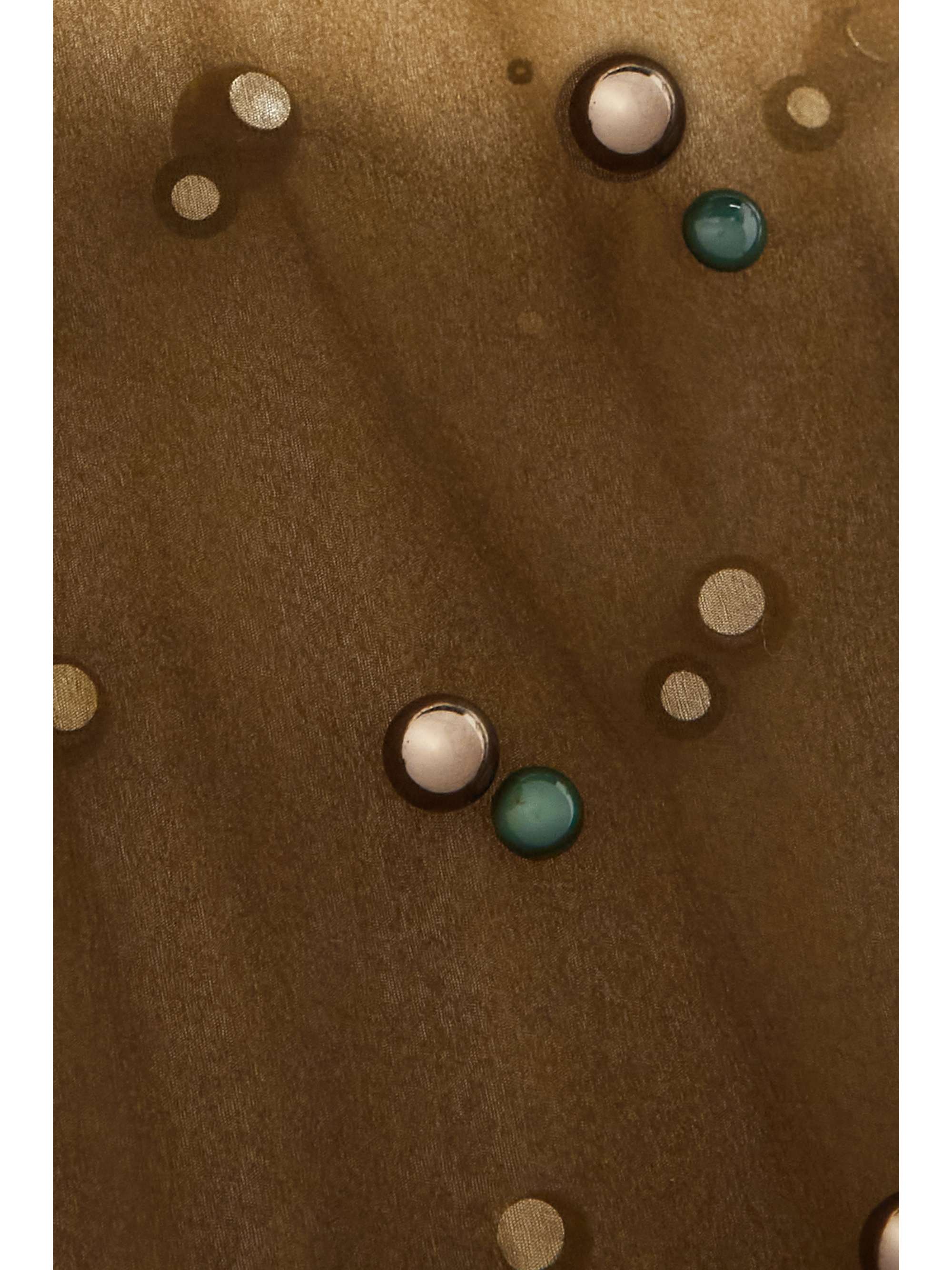 DRIES VAN NOTEN Hobba embellished chiffon top