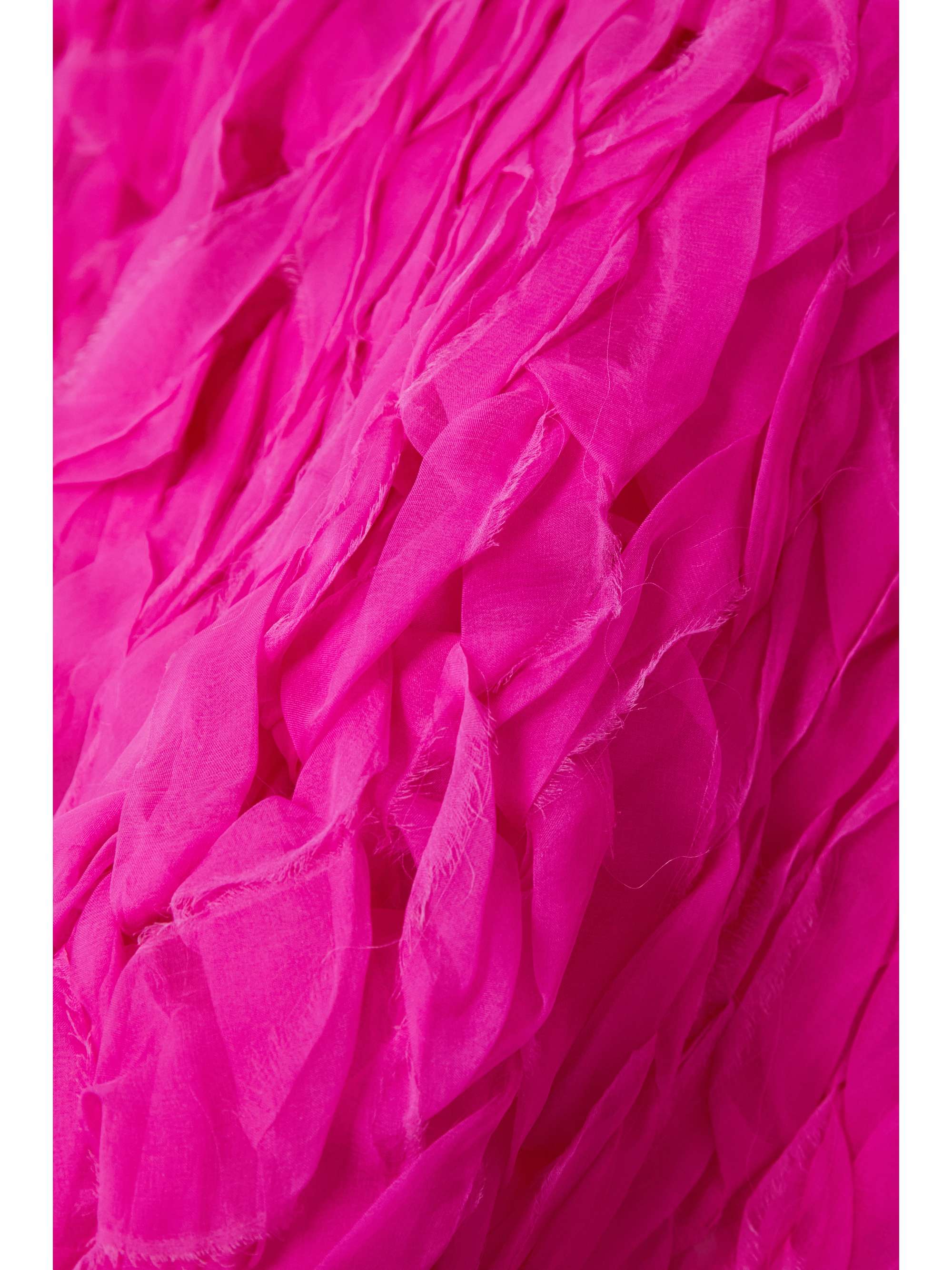 DRIES VAN NOTEN Oversized braided silk-organza sweater