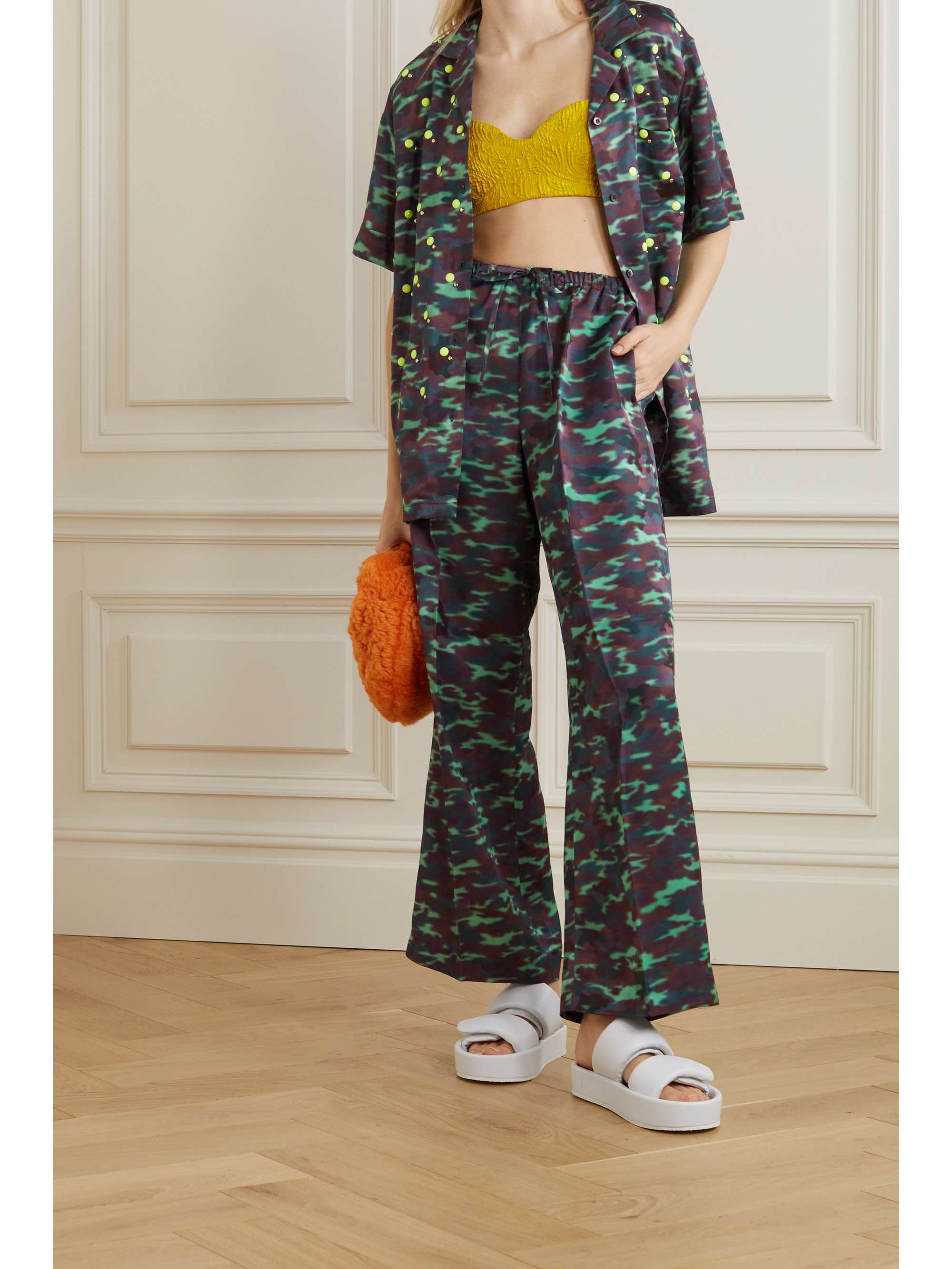 DRIES VAN NOTEN 泡泡纱短款上衣