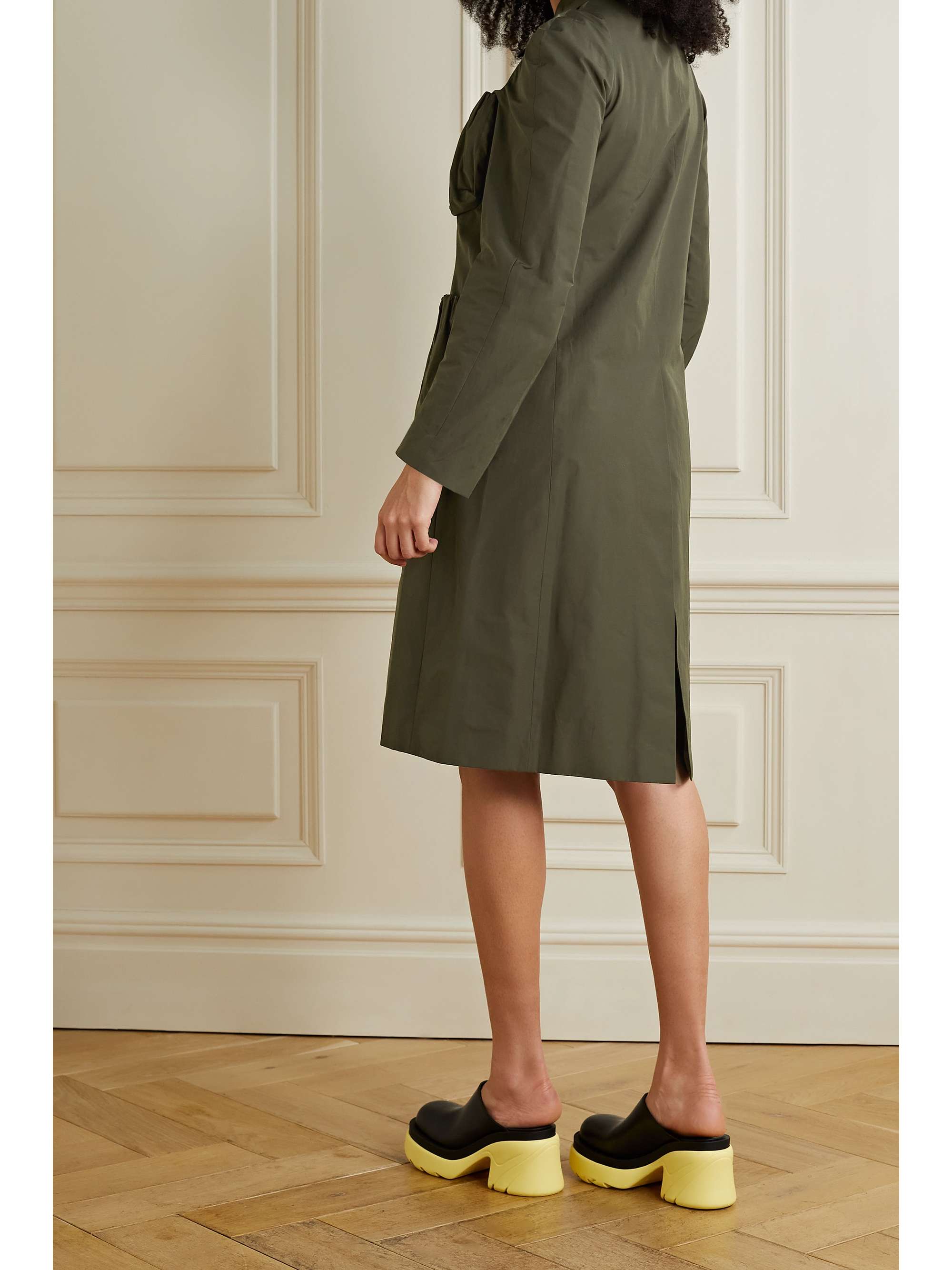 DRIES VAN NOTEN Shell coat