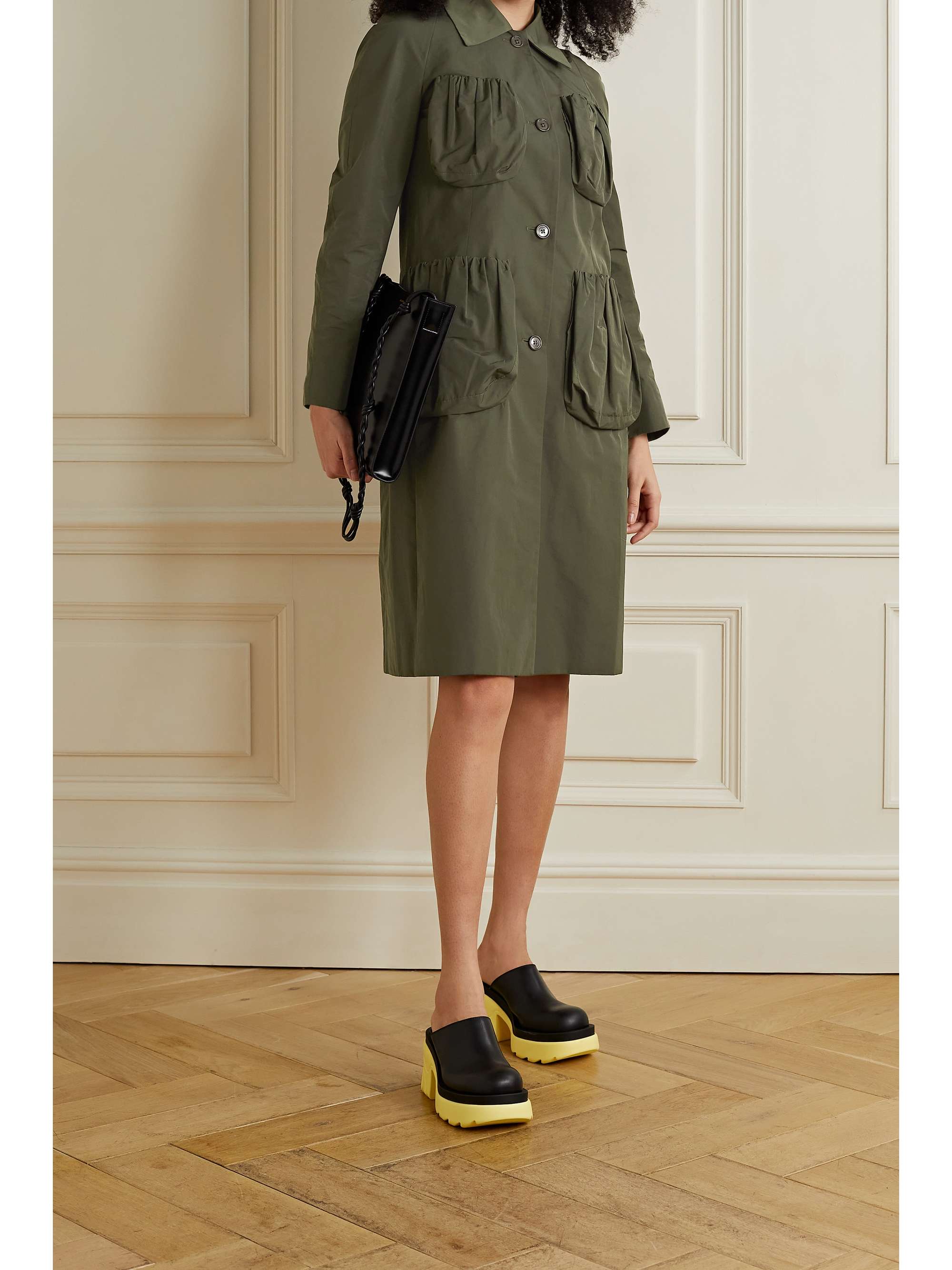 DRIES VAN NOTEN Shell coat