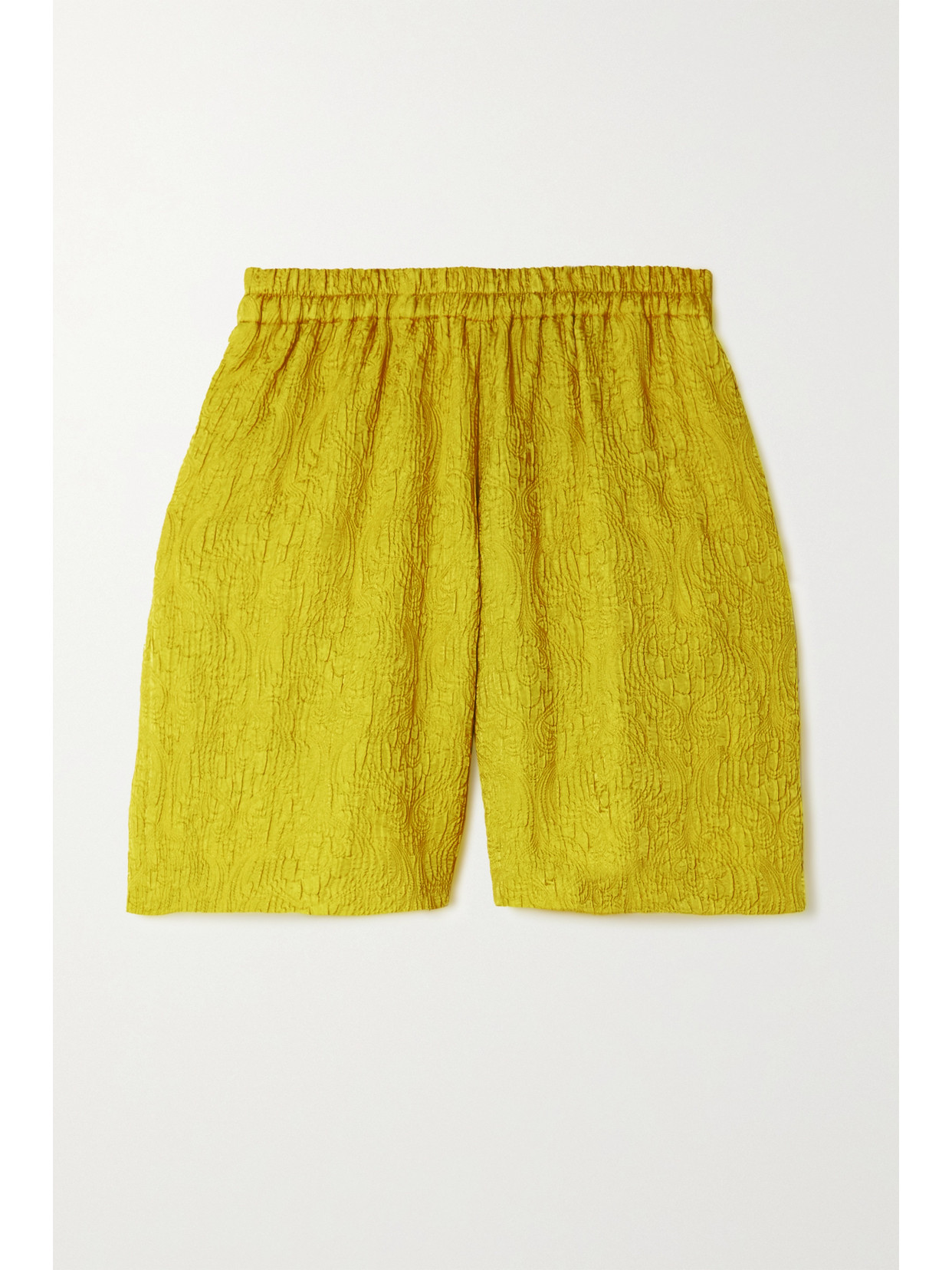 DRIES VAN NOTEN CRINKLED-JACQUARD SHORTS