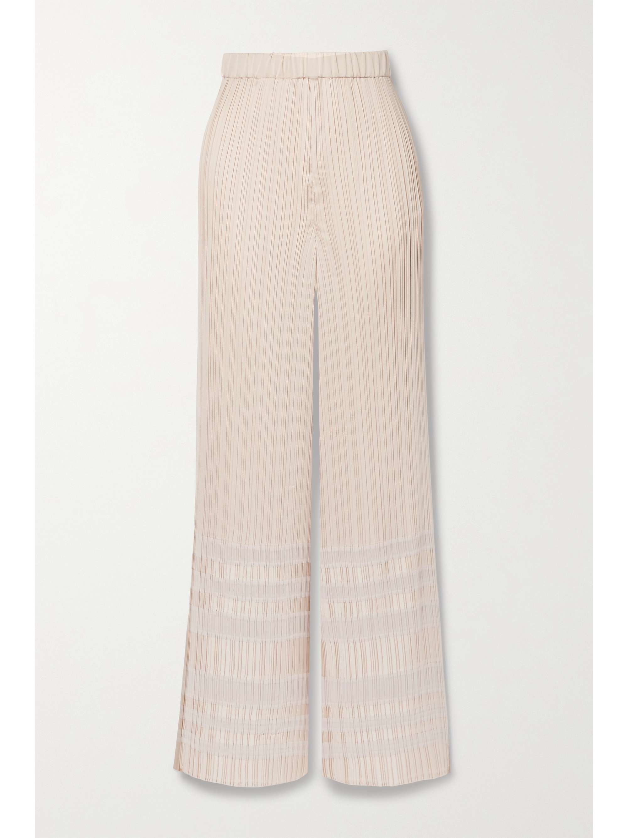 satin wide-leg trousers | LAFAYETTE 148 