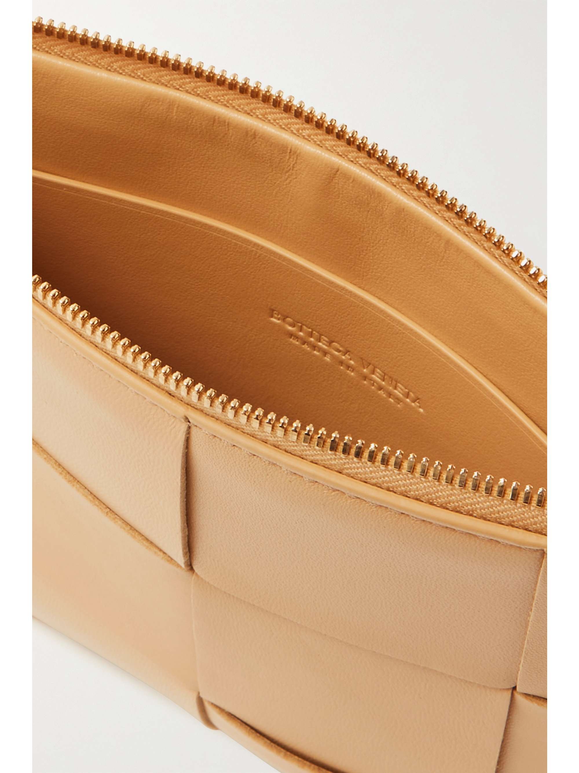 BOTTEGA VENETA Bill medium intrecciato leather pouch