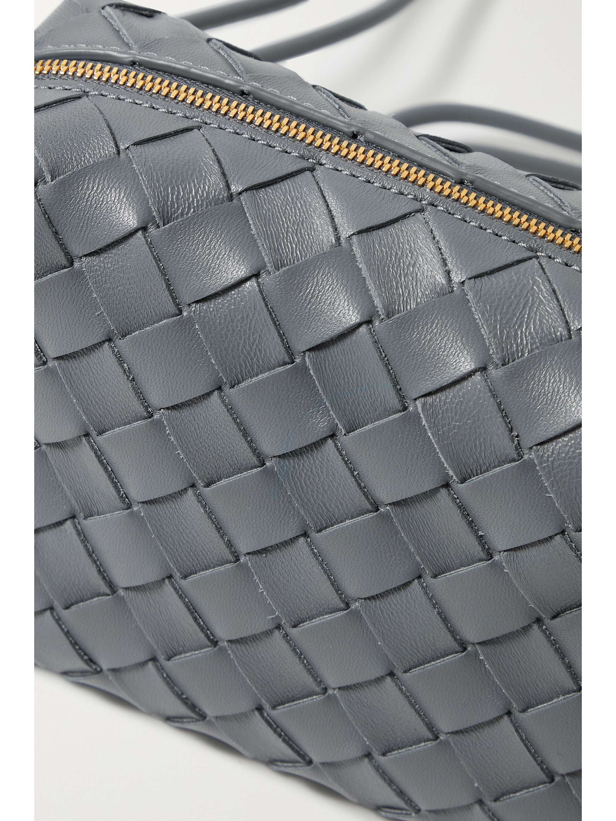 BOTTEGA VENETA Loop mini intrecciato leather shoulder bag