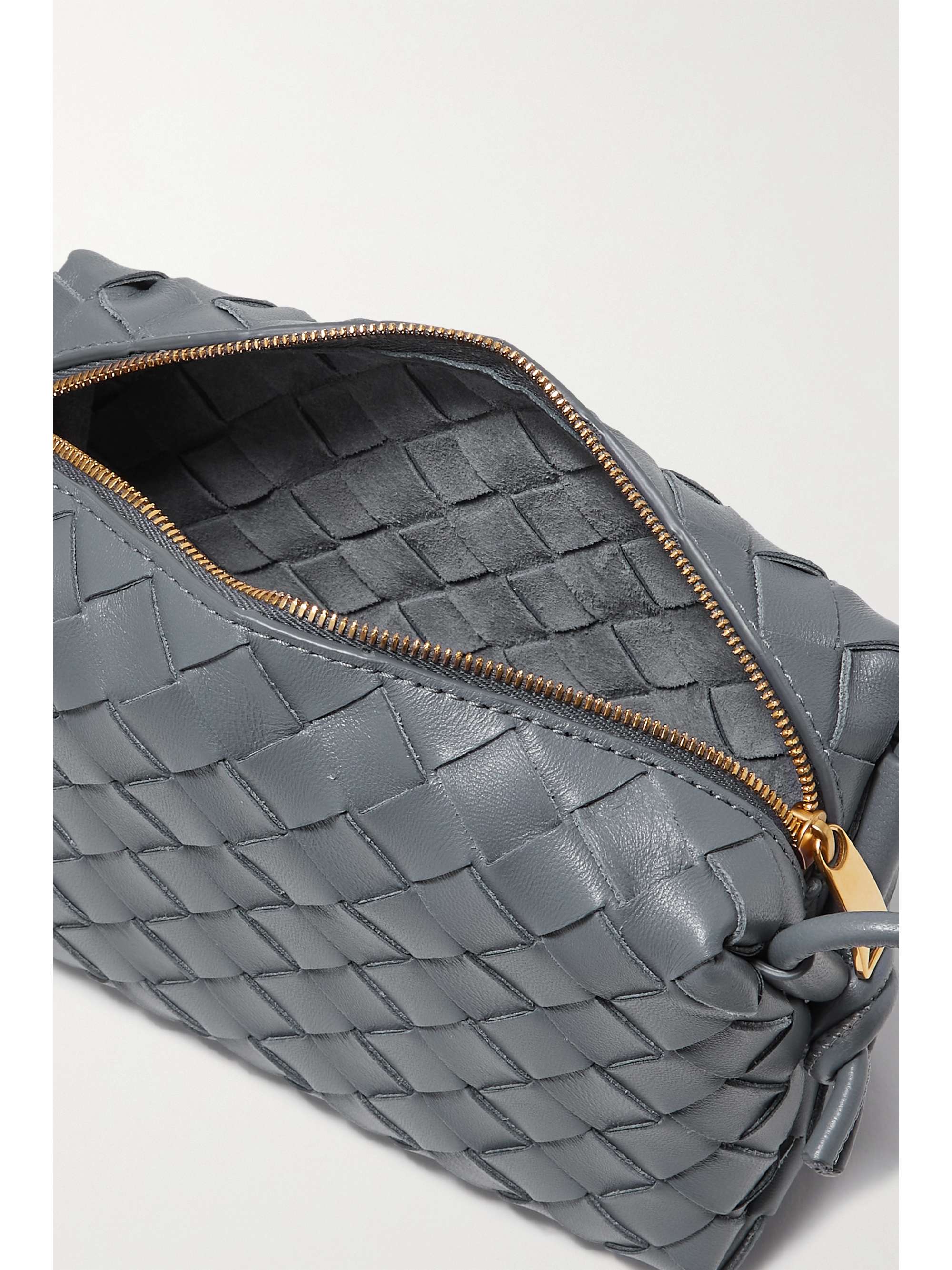 BOTTEGA VENETA Loop mini intrecciato leather shoulder bag