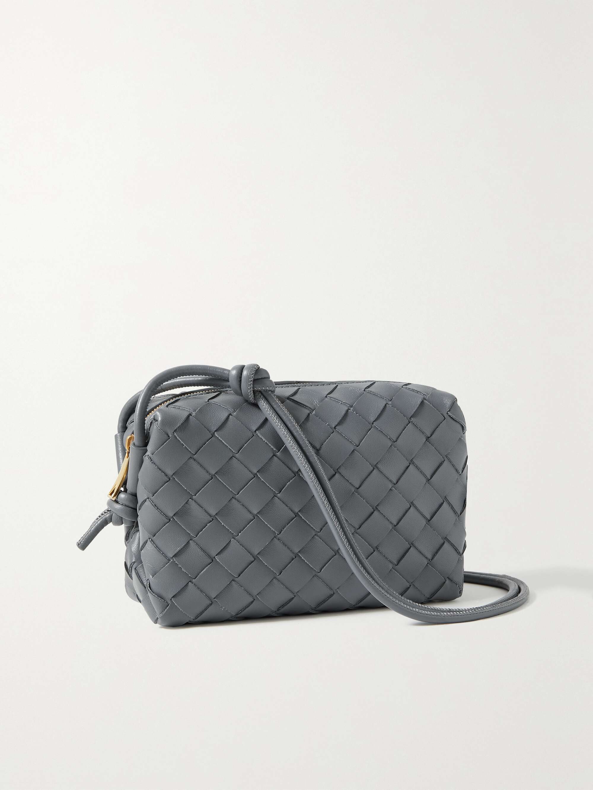 BOTTEGA VENETA Loop small intrecciato leather shoulder bag | NET-A-PORTER