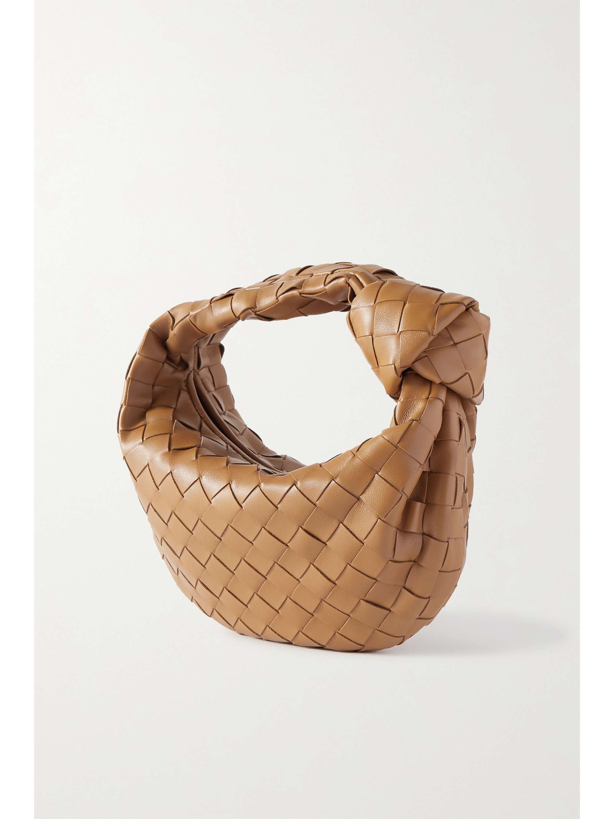 BOTTEGA VENETA Jodie mini knotted intrecciato leather tote