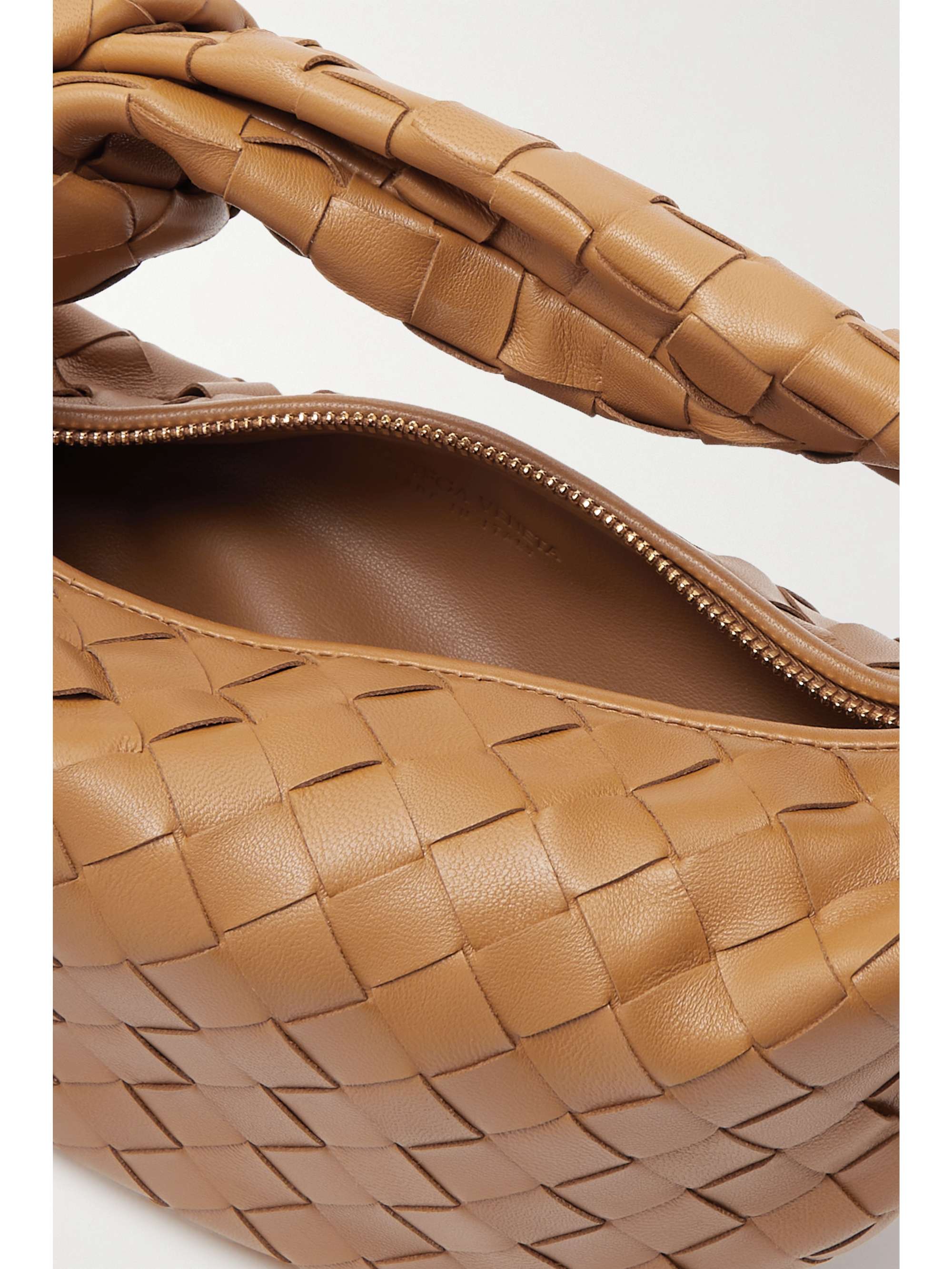 BOTTEGA VENETA Jodie mini knotted intrecciato leather tote