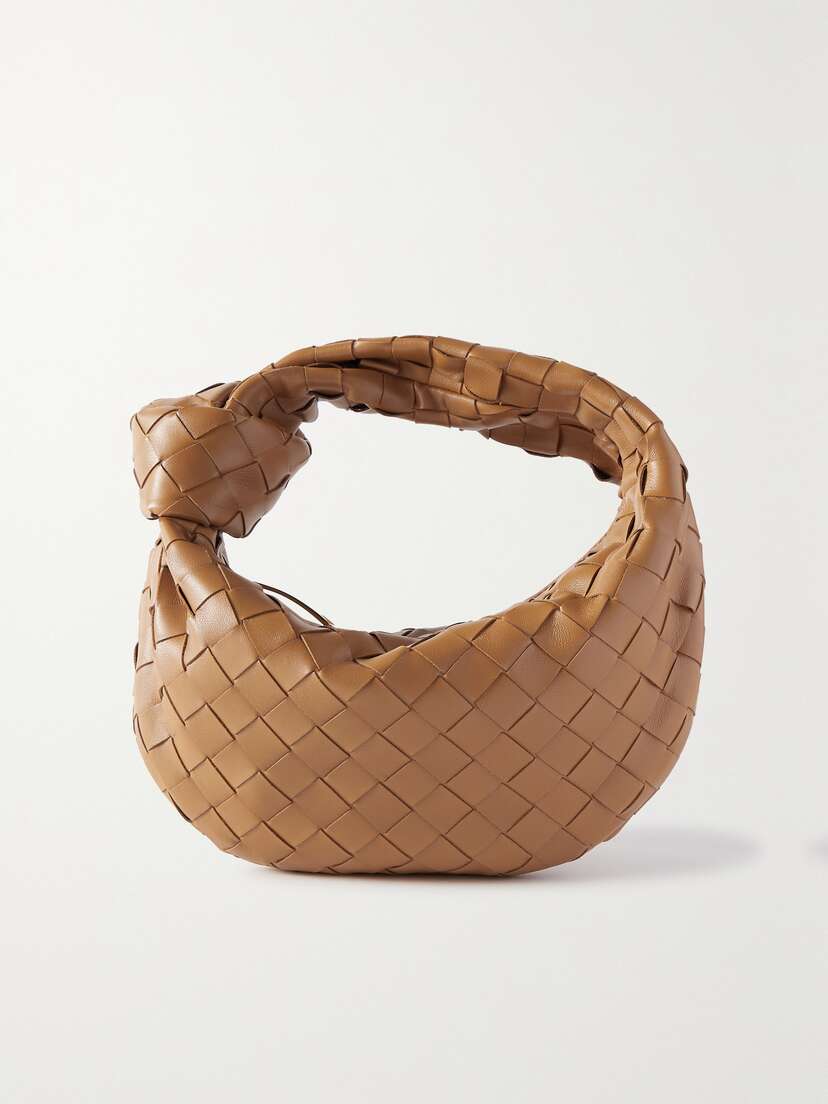 Bottega Veneta Jodie Mini Knotted Intrecciato Leather Tote