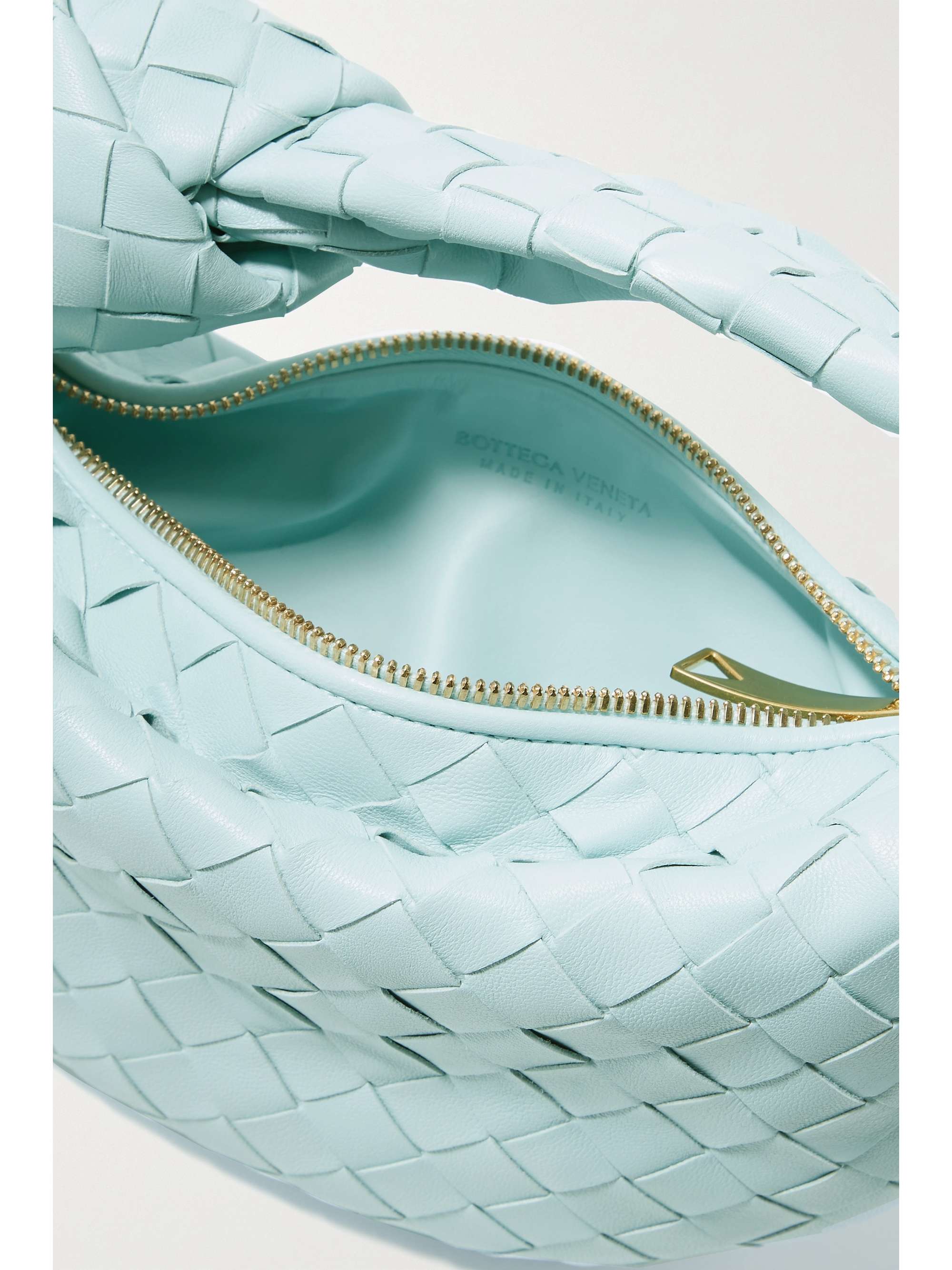 BOTTEGA VENETA Jodie mini knotted intrecciato leather tote