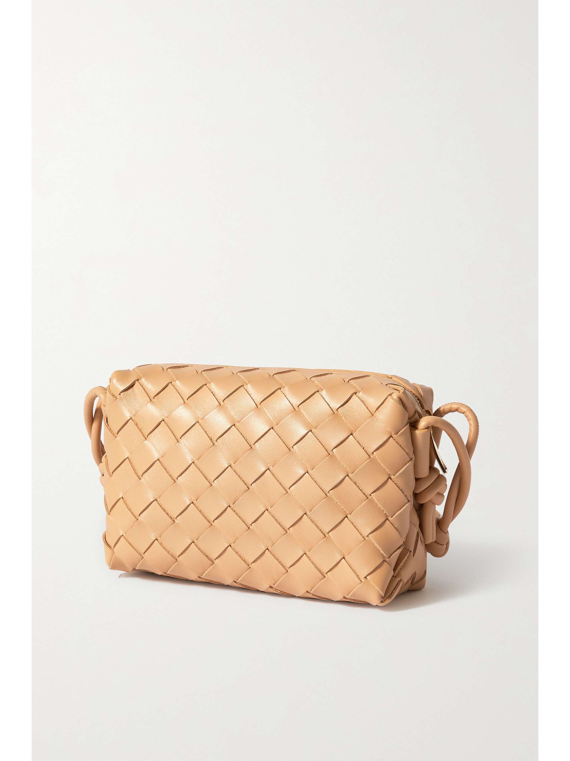 BOTTEGA VENETA Loop mini intrecciato leather shoulder bag