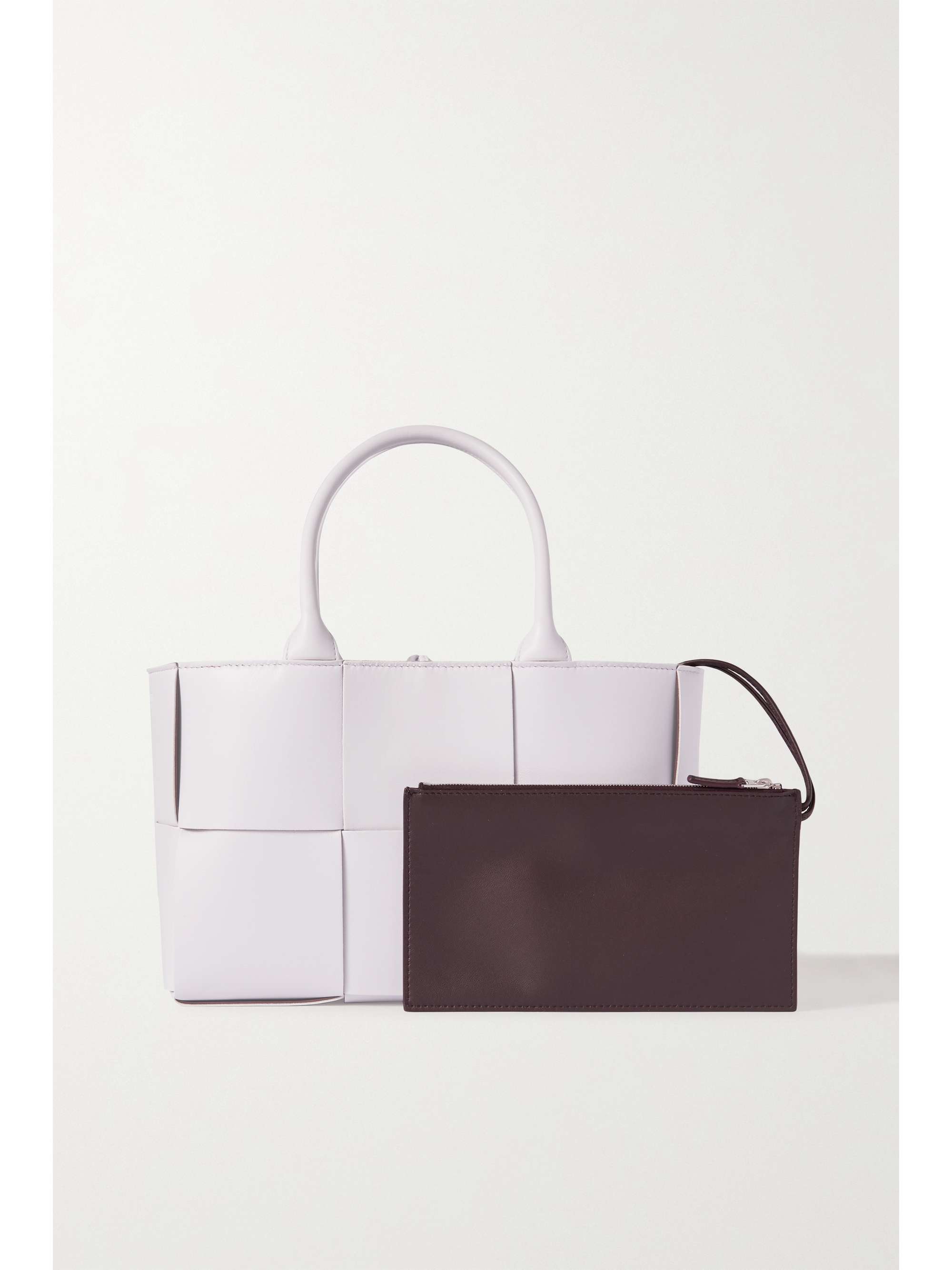 BOTTEGA VENETA Arco medium intrecciato leather tote